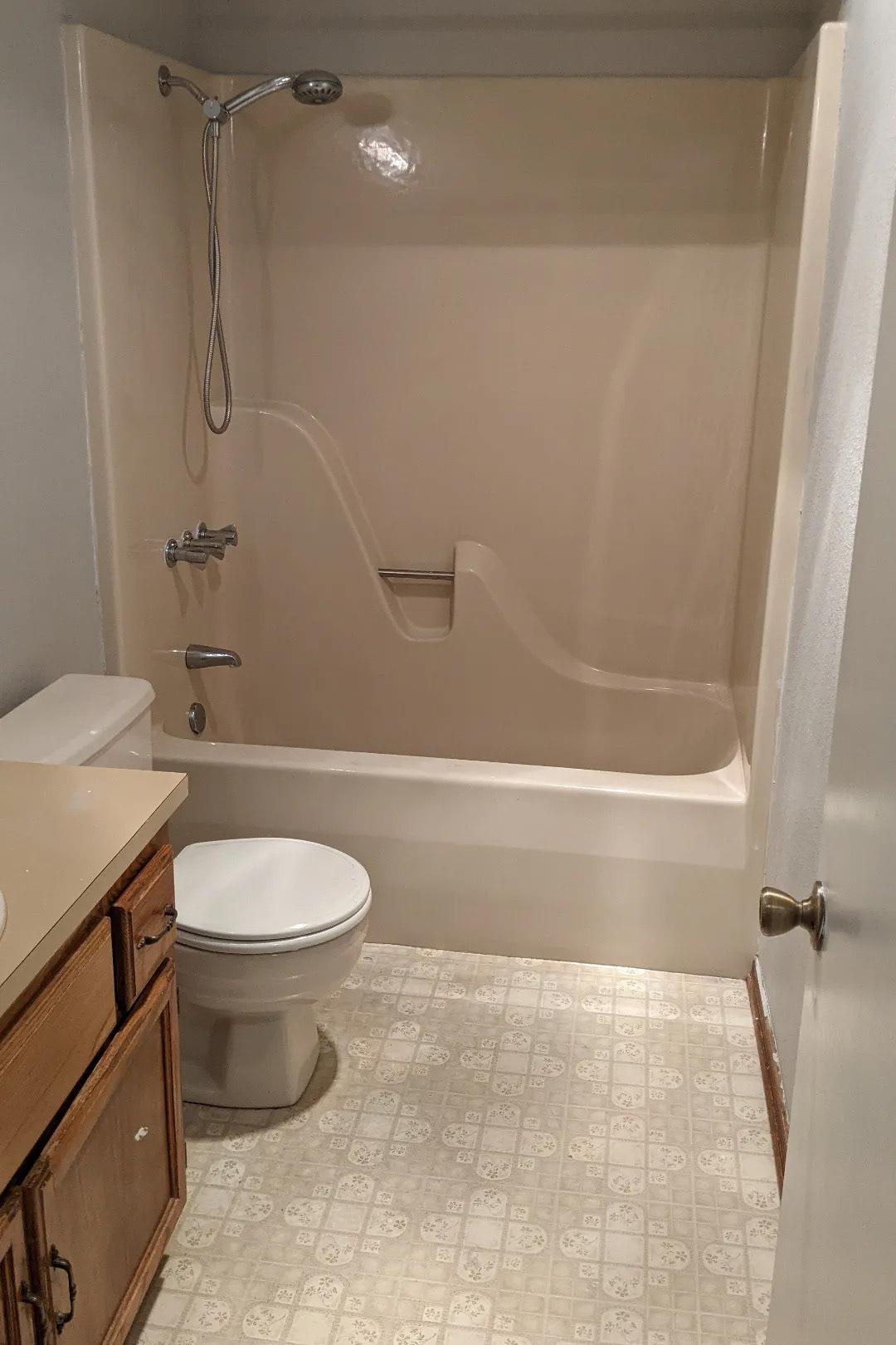 Bathroom before