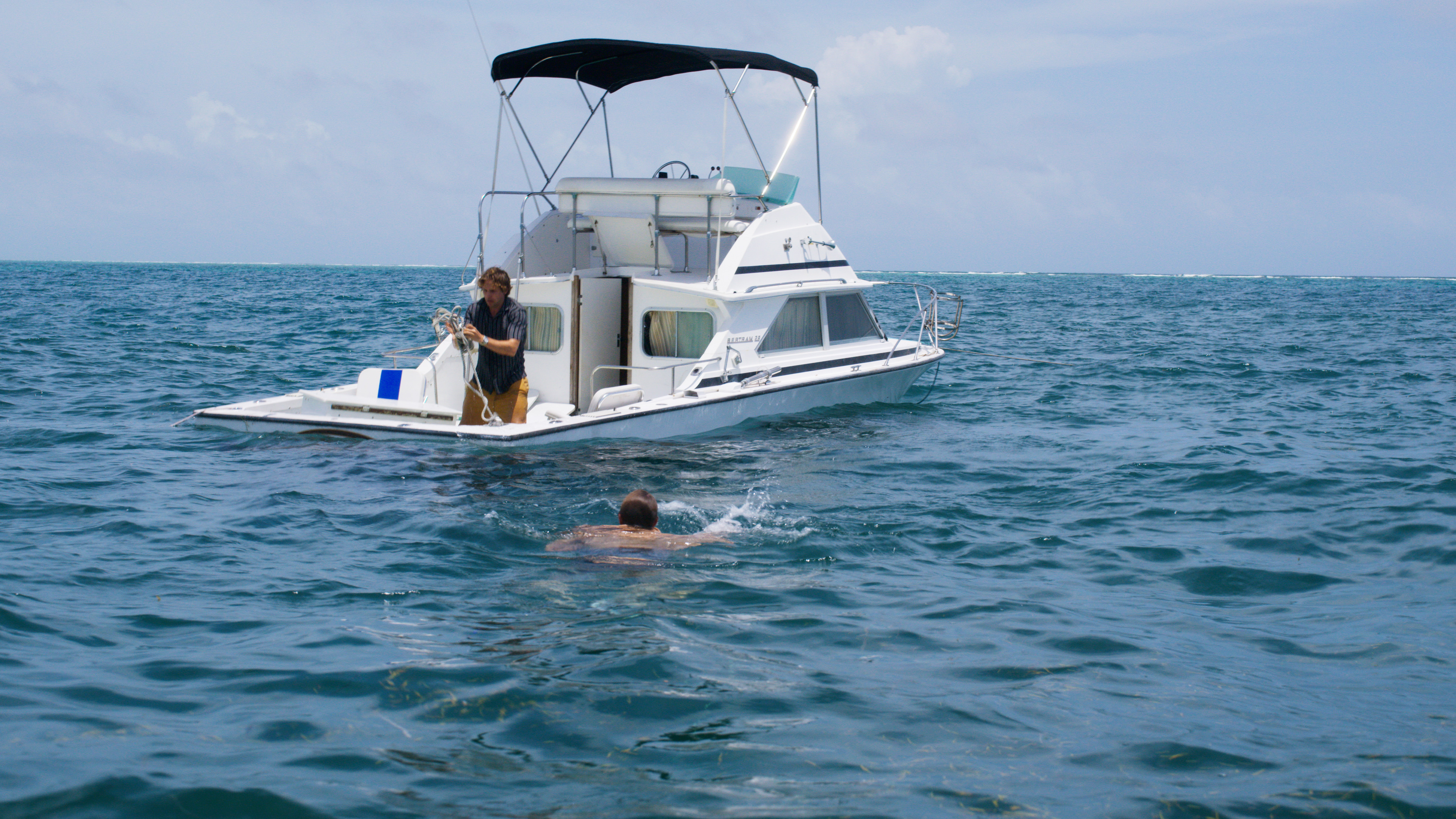 Move actor away from boat: before