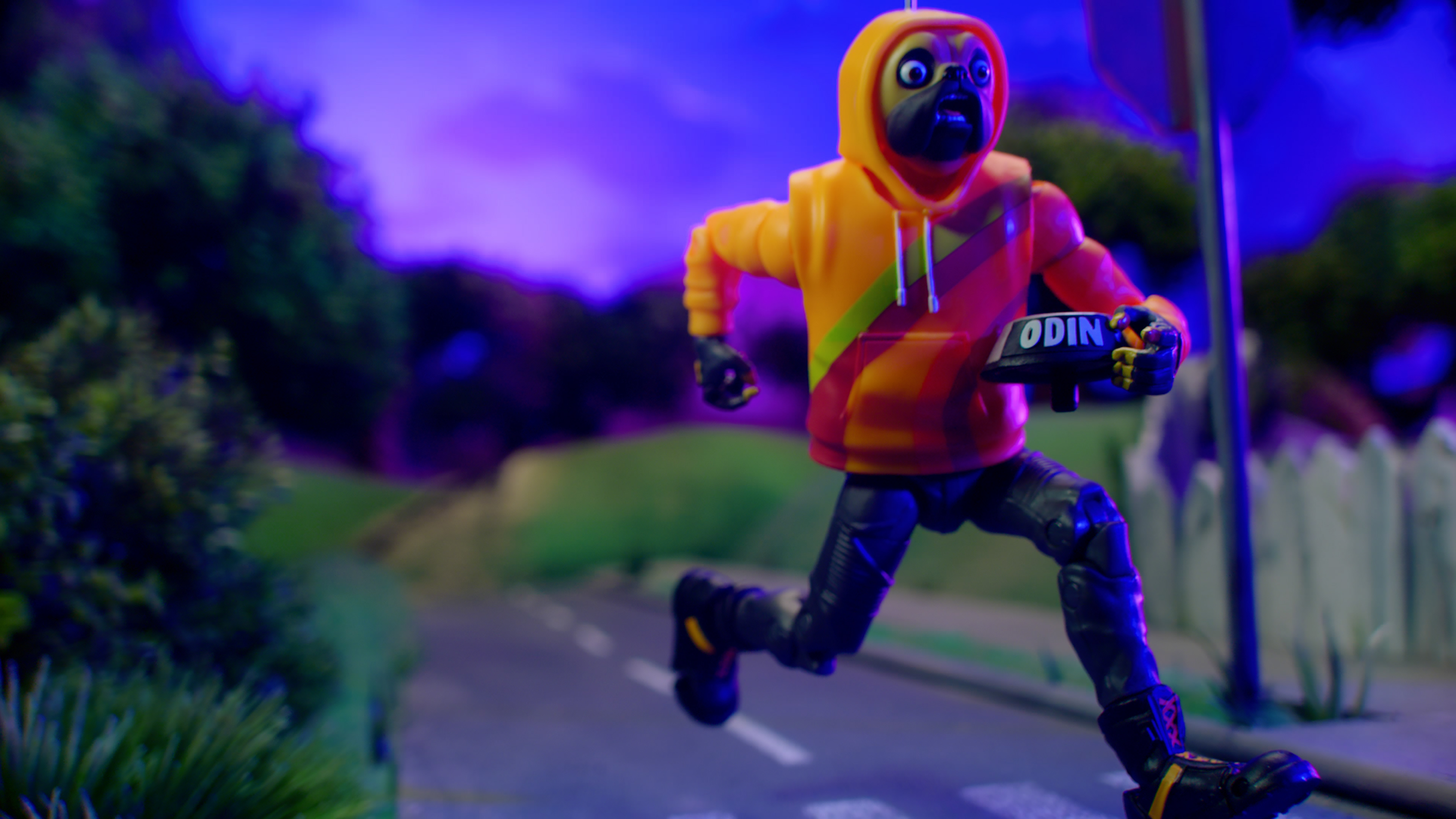 Raw footage