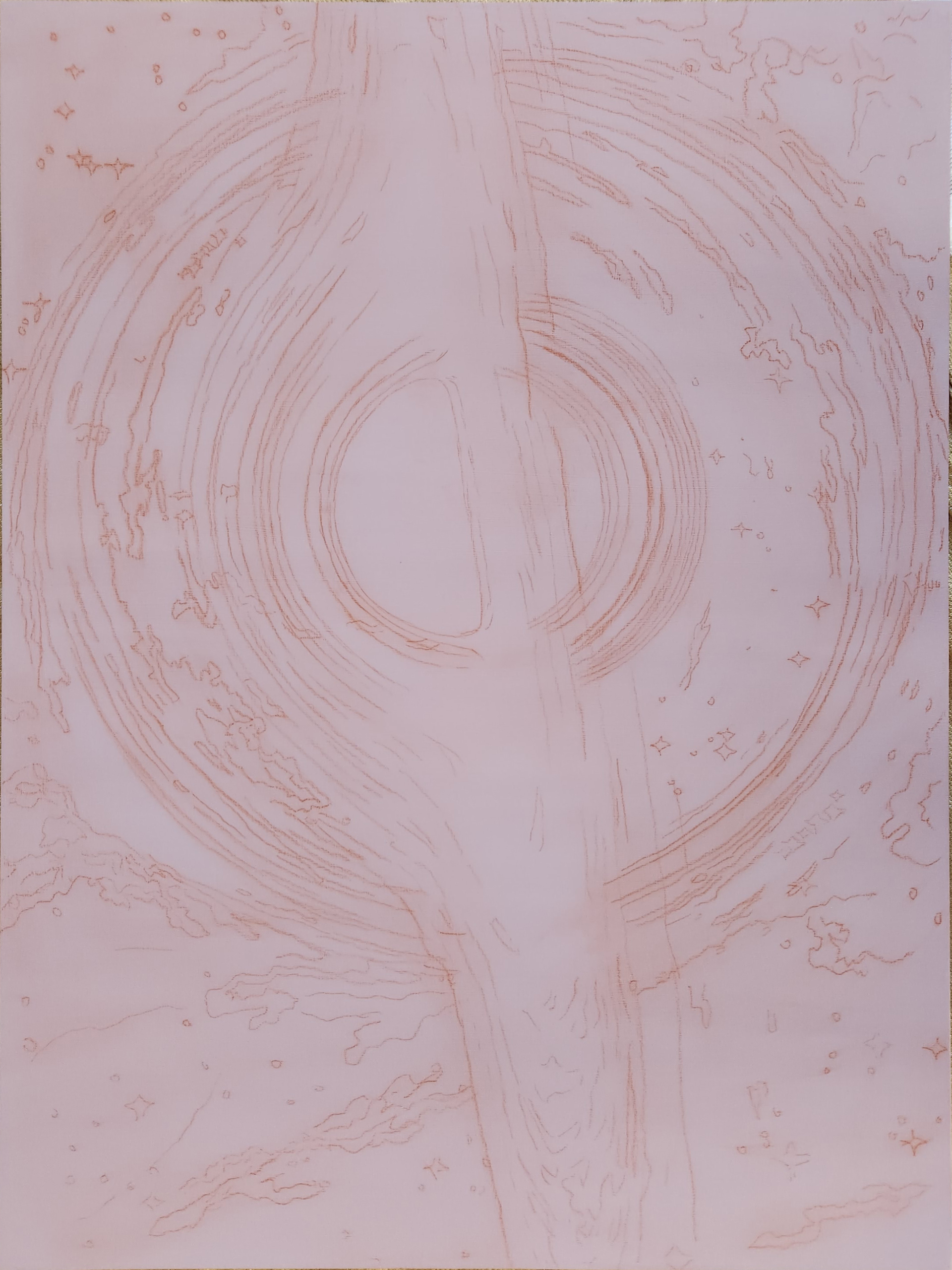 Outline underdrawing