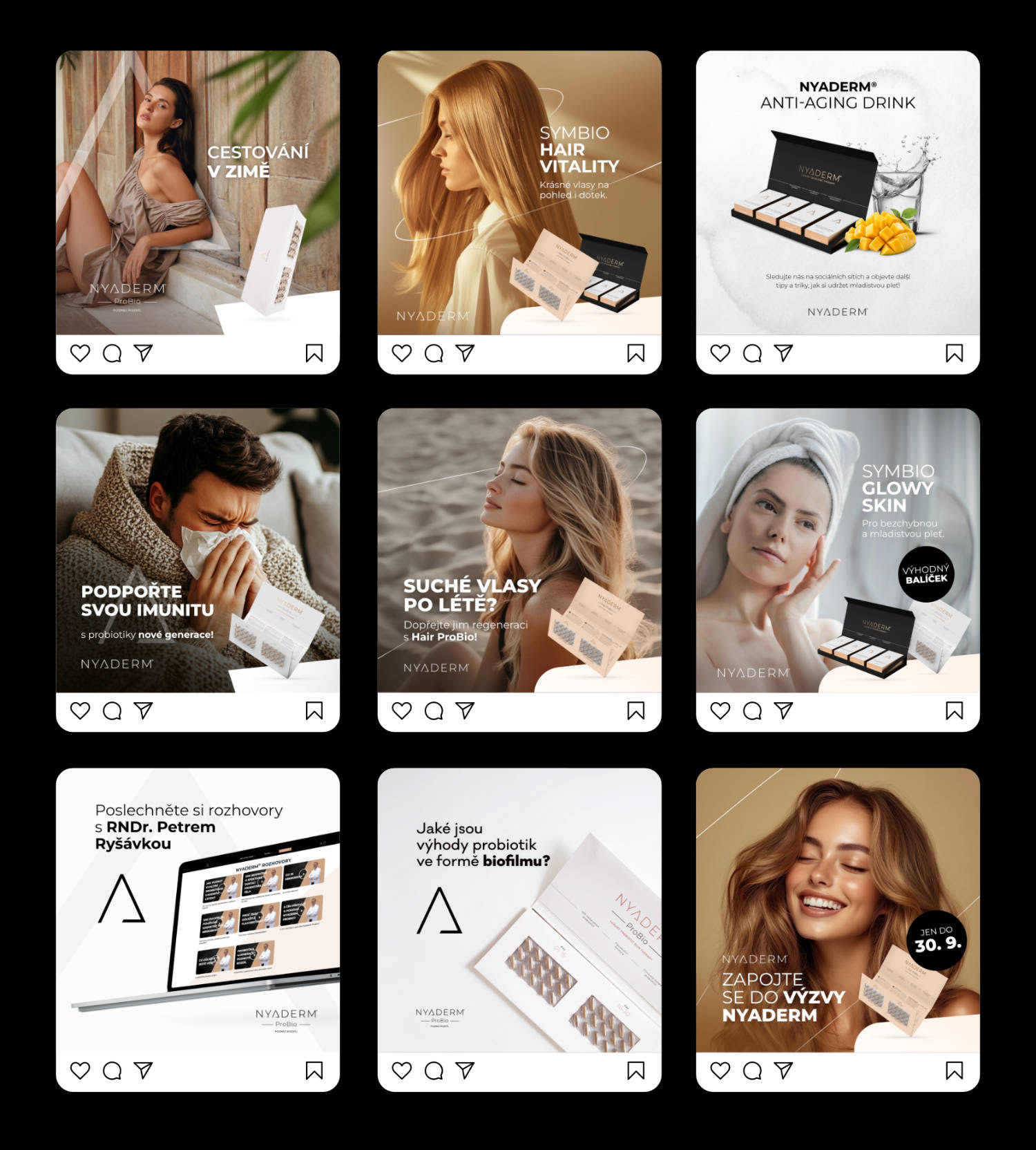 Social media post design