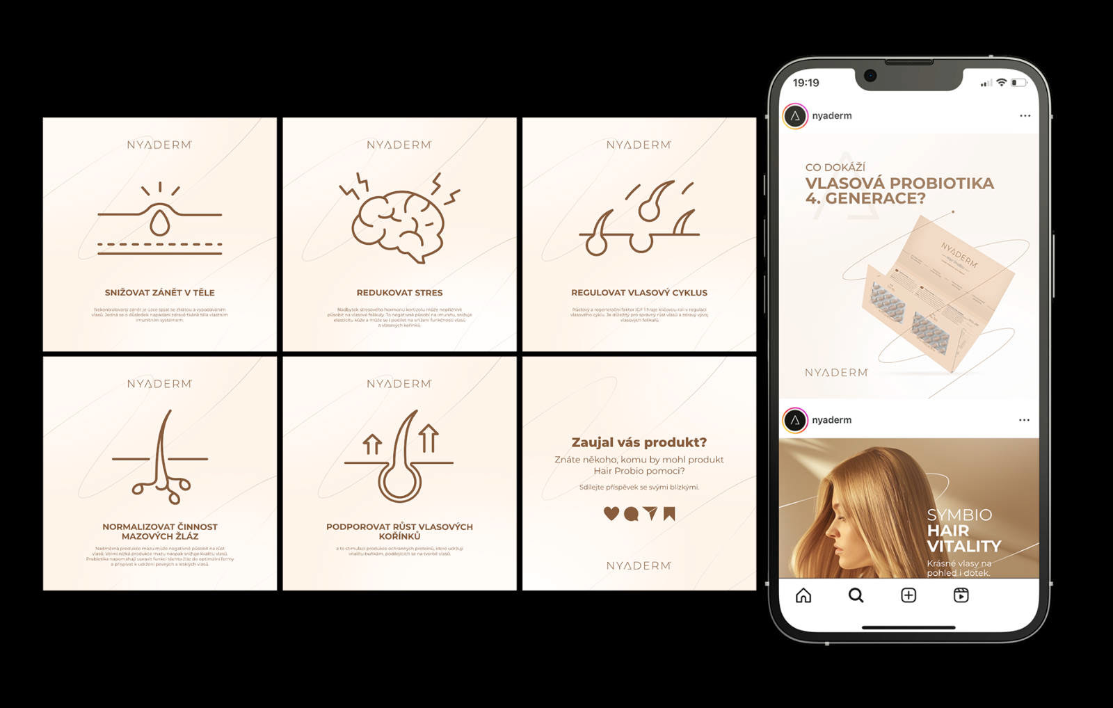 Social media post design