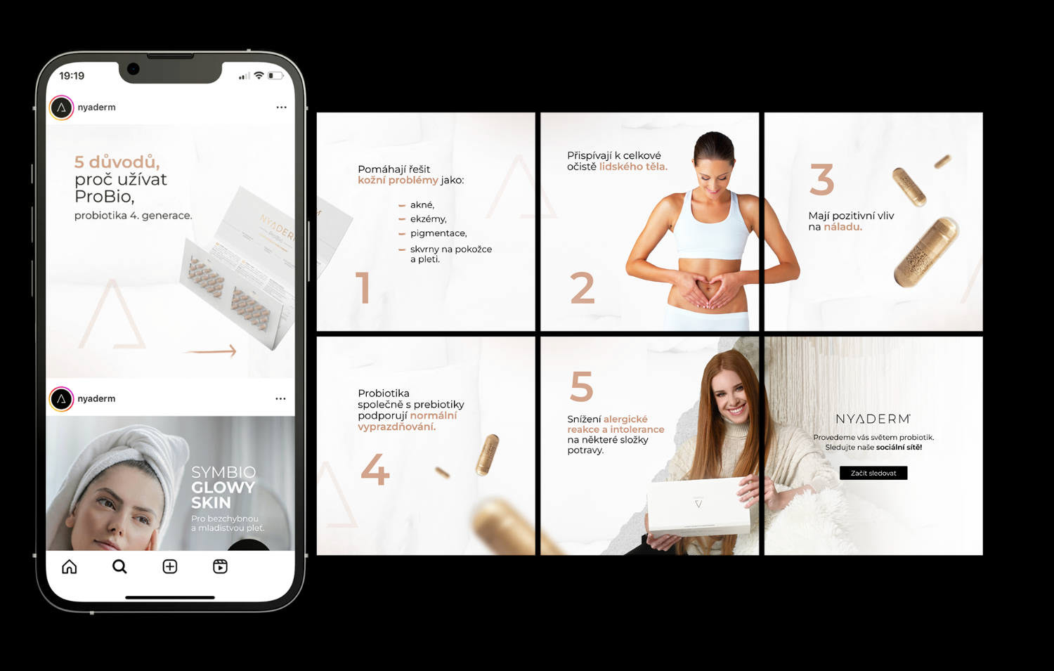 Social media post design