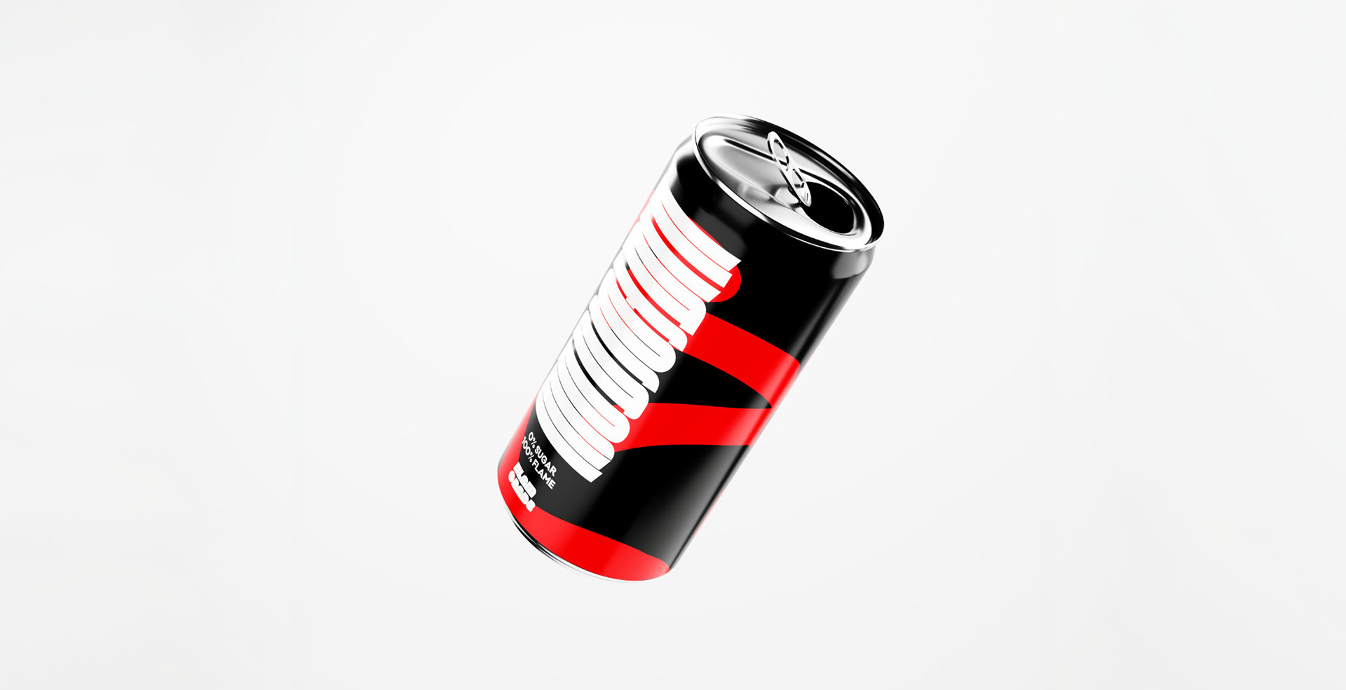 Can label design and 3D model