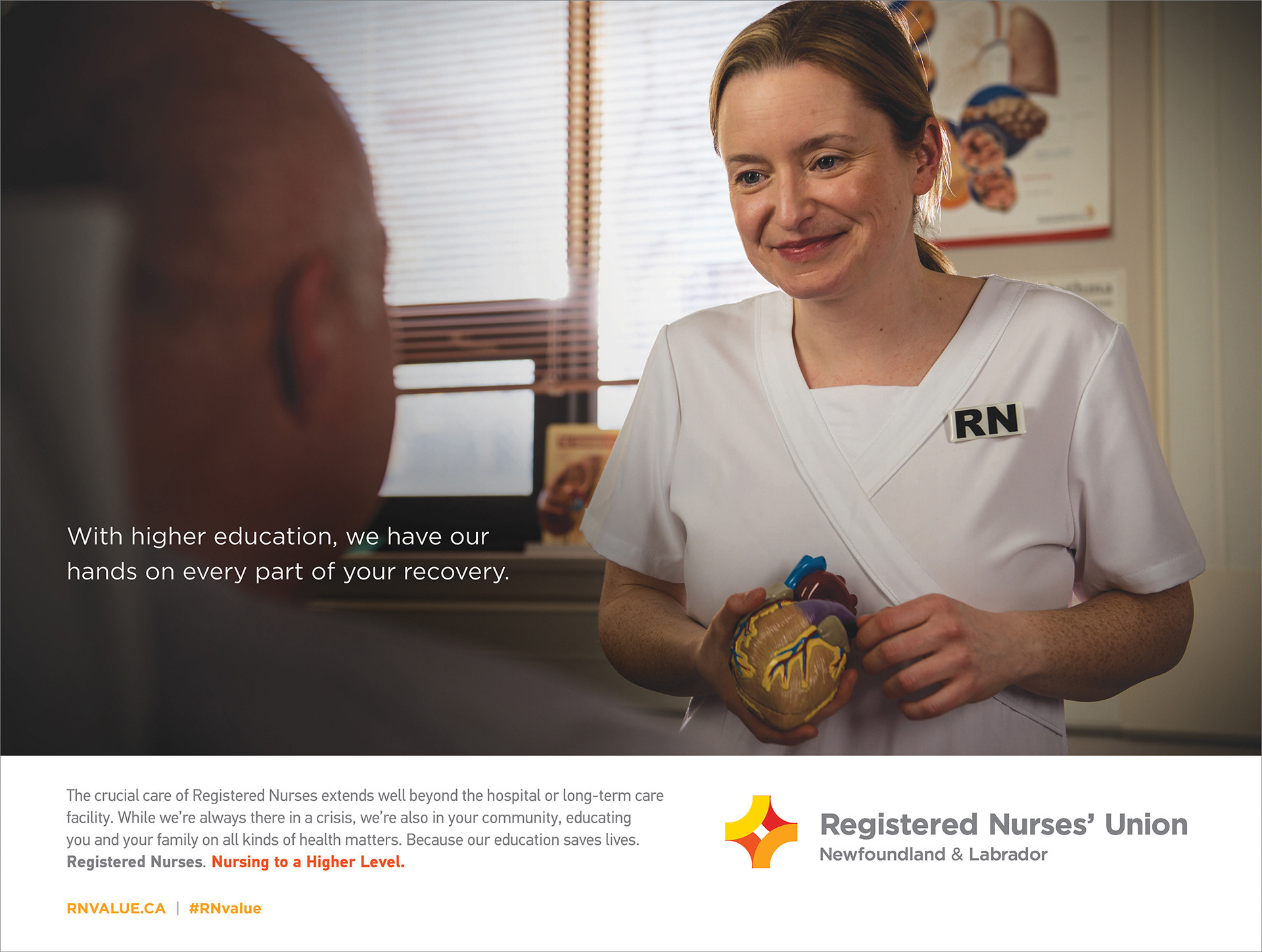 Registered Nurses' Union Print Ad