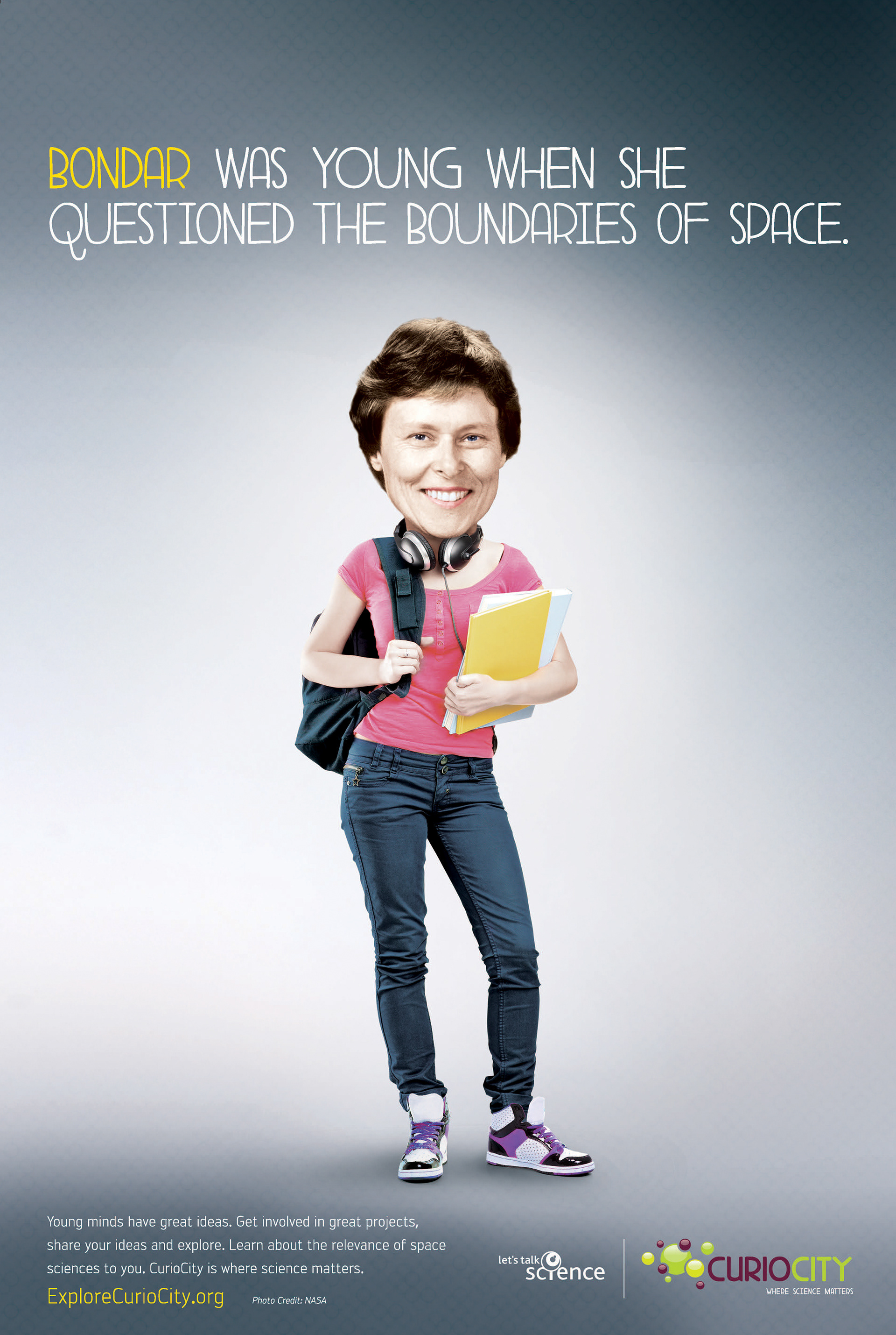 Let's Talk Science Print Ad