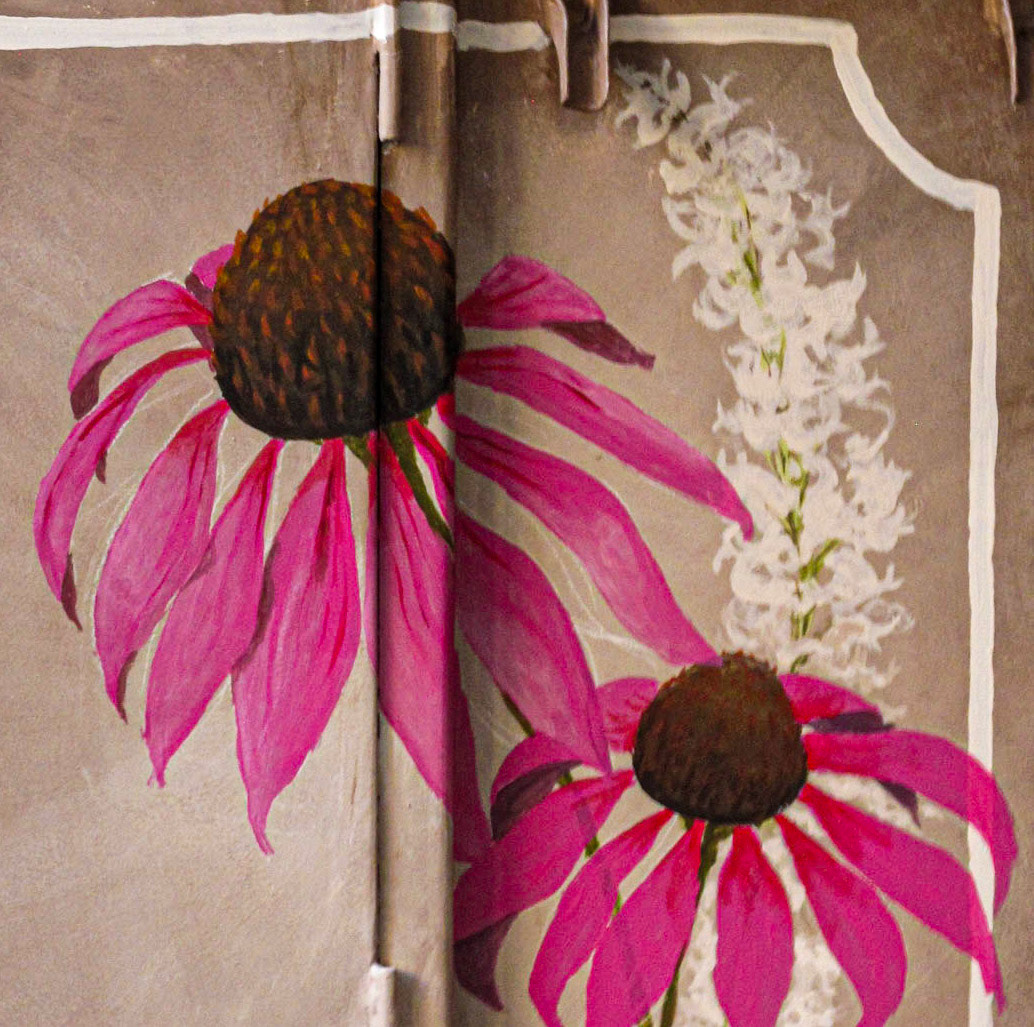 Lionshead Wildflower mural