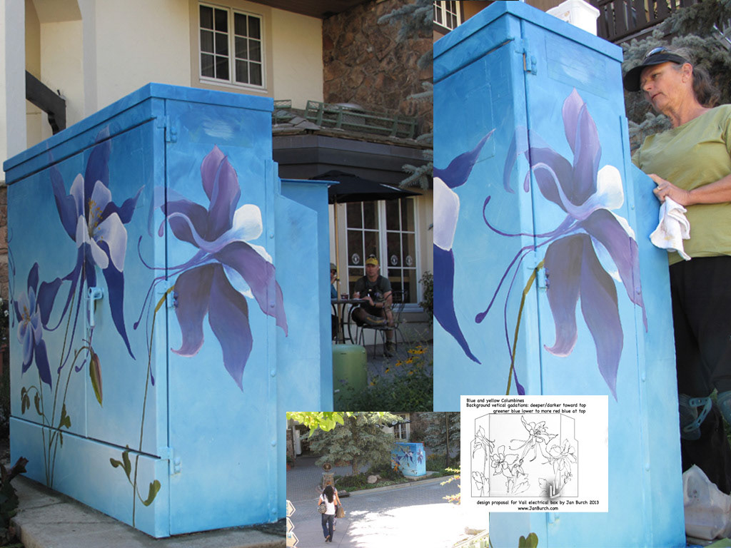 proposal and finished mural