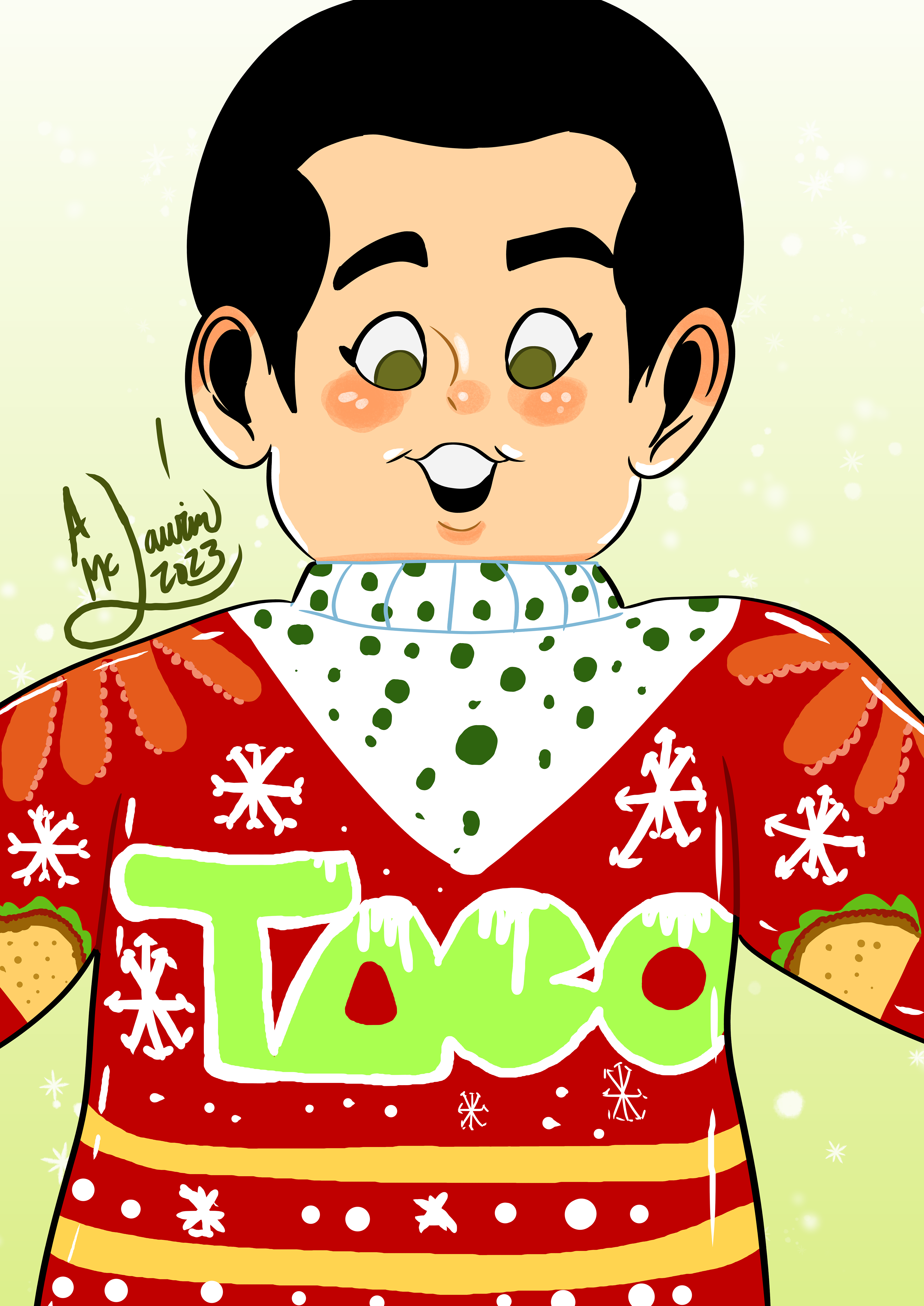 Christmas Swater Taco