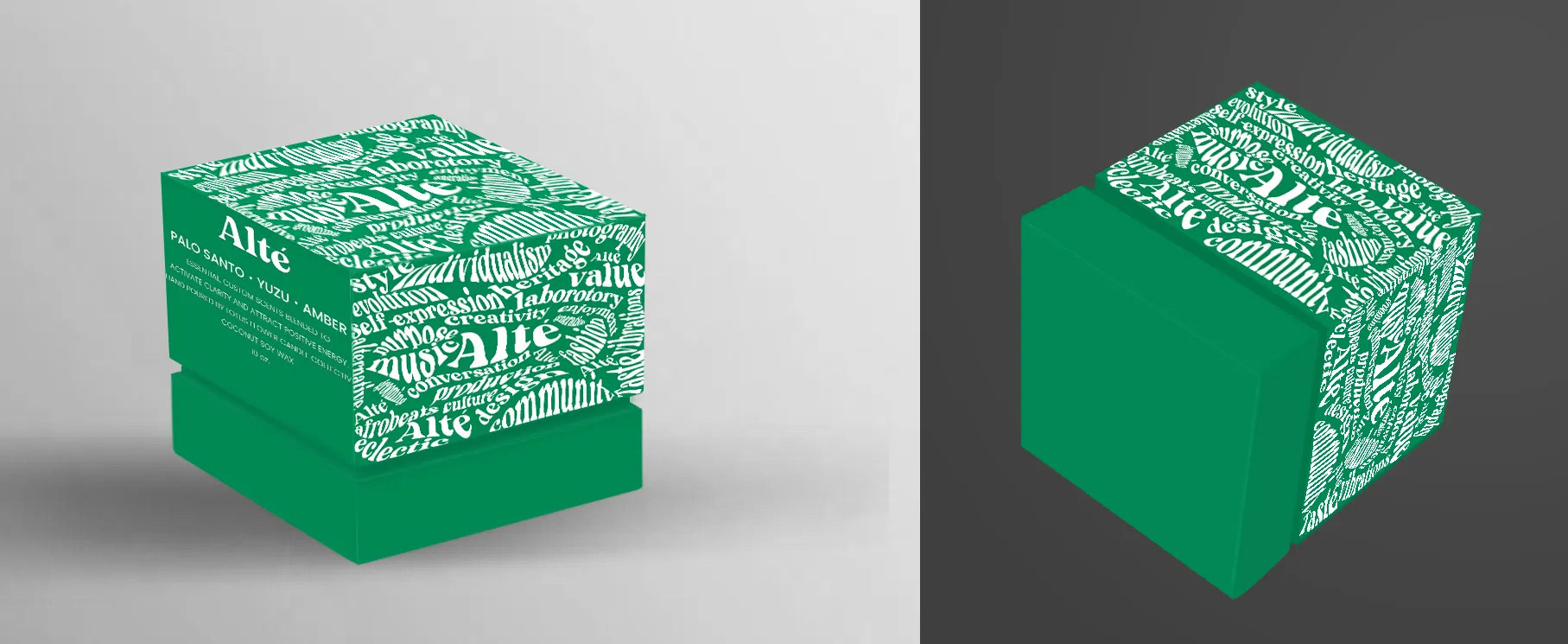 Candle Package Mockup