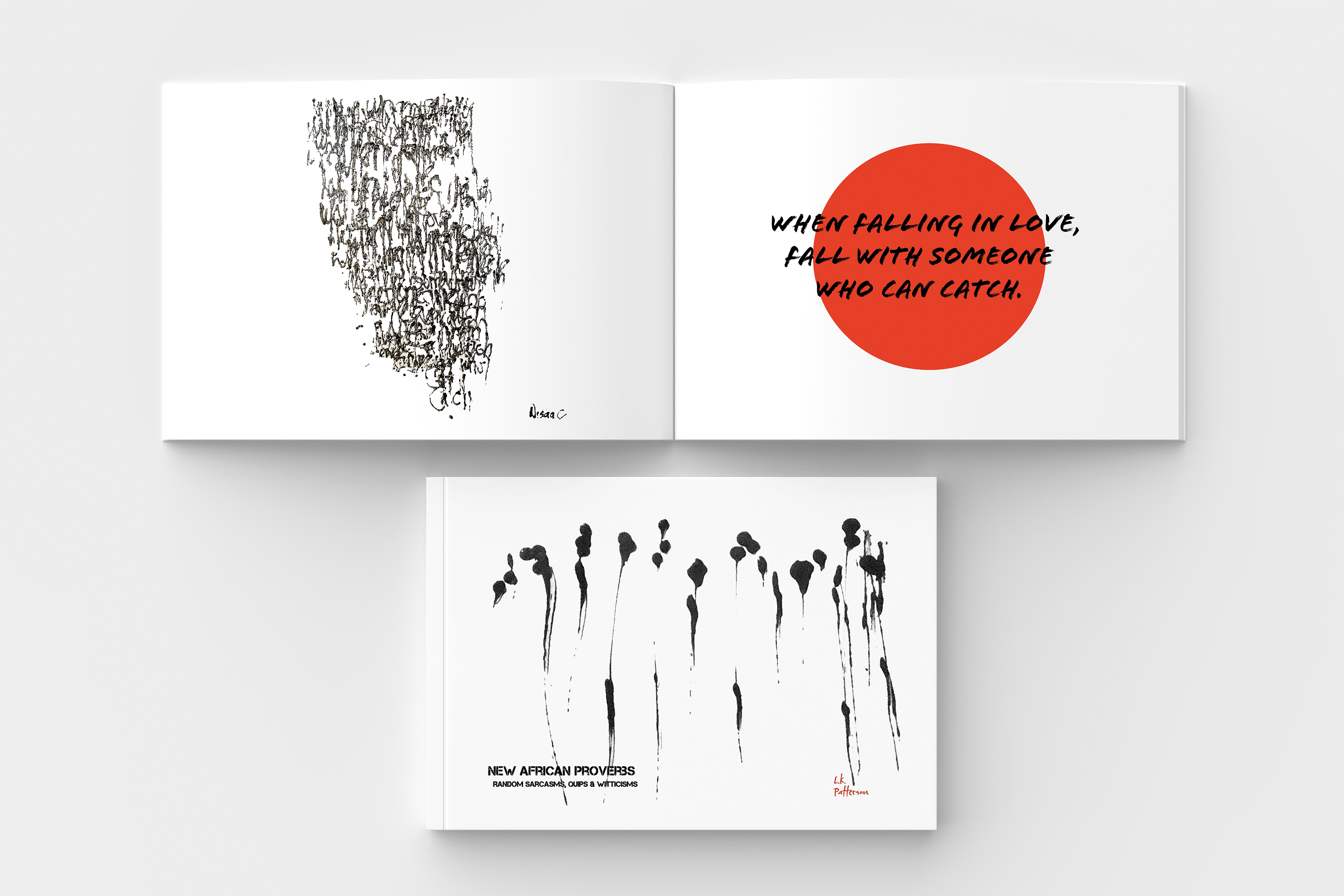 New African Proverbs Book Design