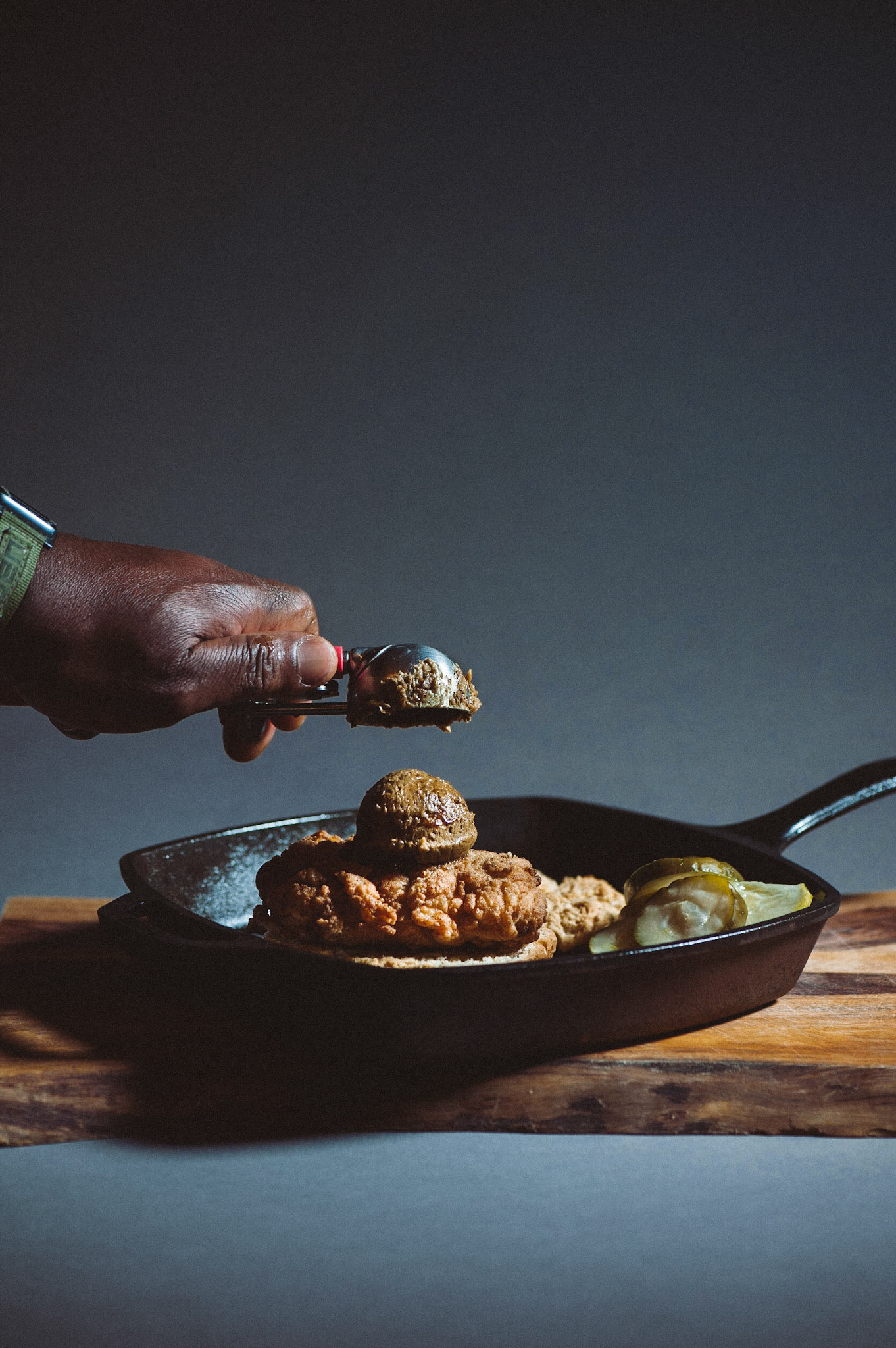 Southern Cooking, Global Flavors, a cookbook by Top Chef Kenny Gilbert with food photography by Kristen Penoyer. Launching May 2023. Produced in Jacksonville, Florida for Rizzoli Publishing.