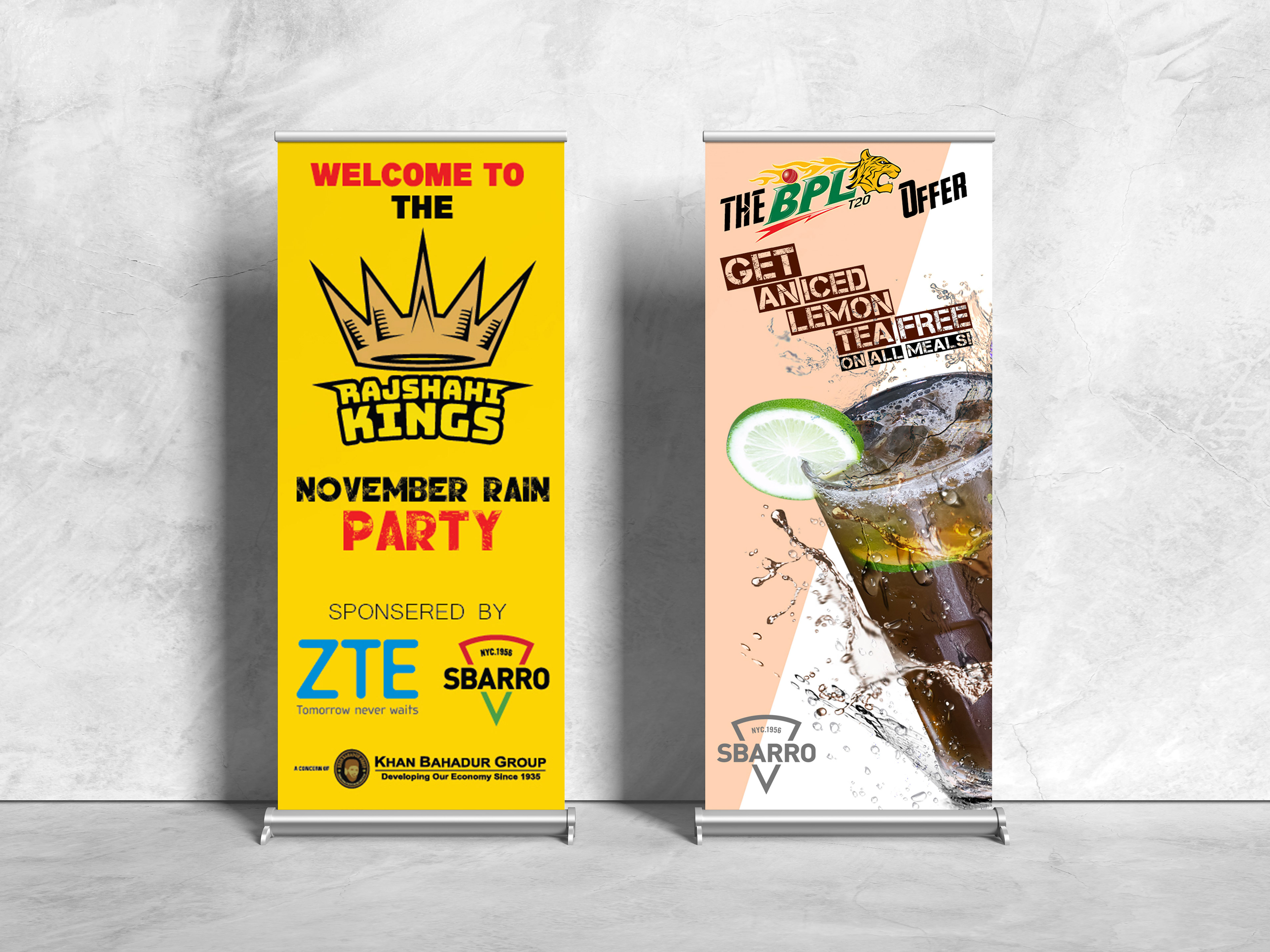 Banner Design for Bangladesh Premier League