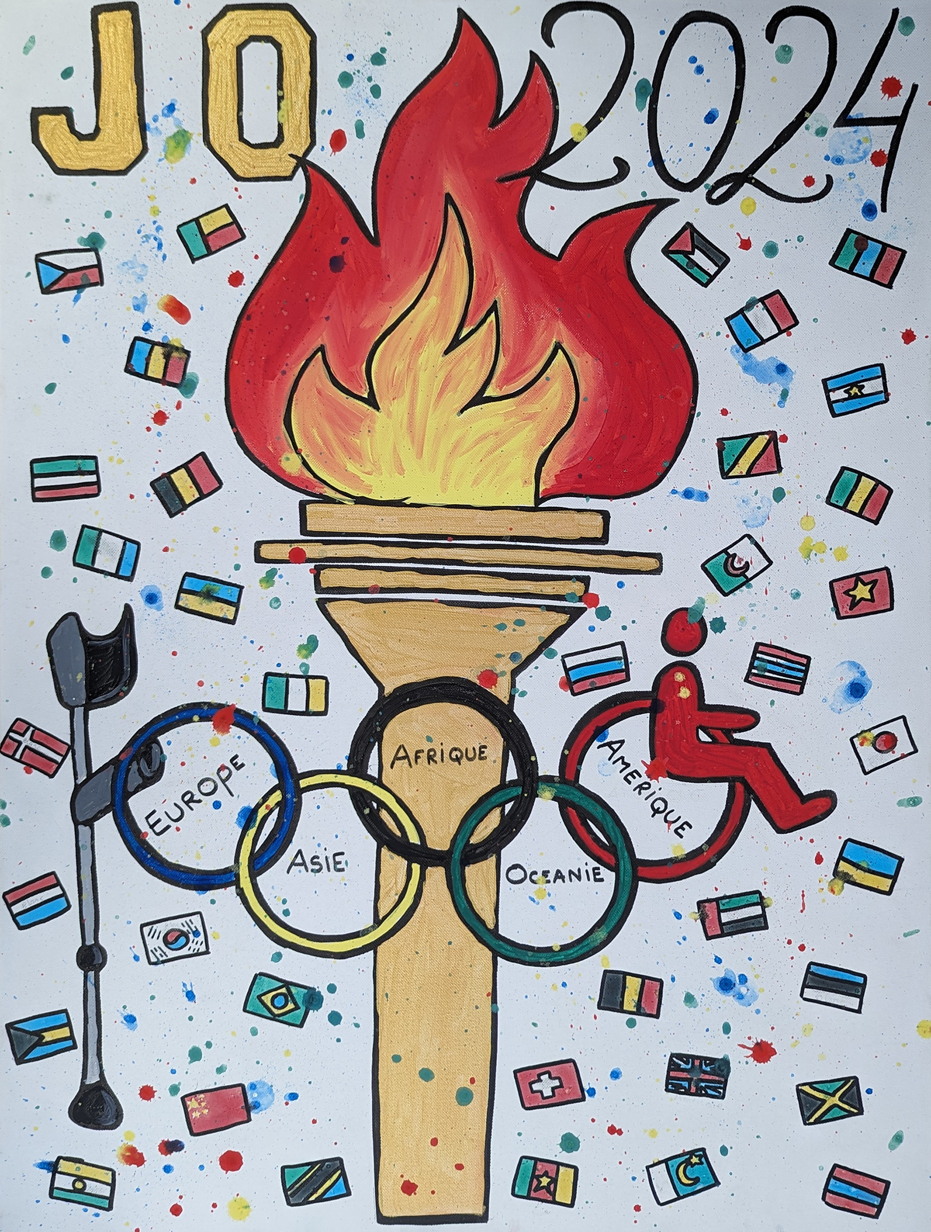 Jean B. - Christophe G.  - Jerome G. - MAS les Kiwis - "Les couleurs du feu"