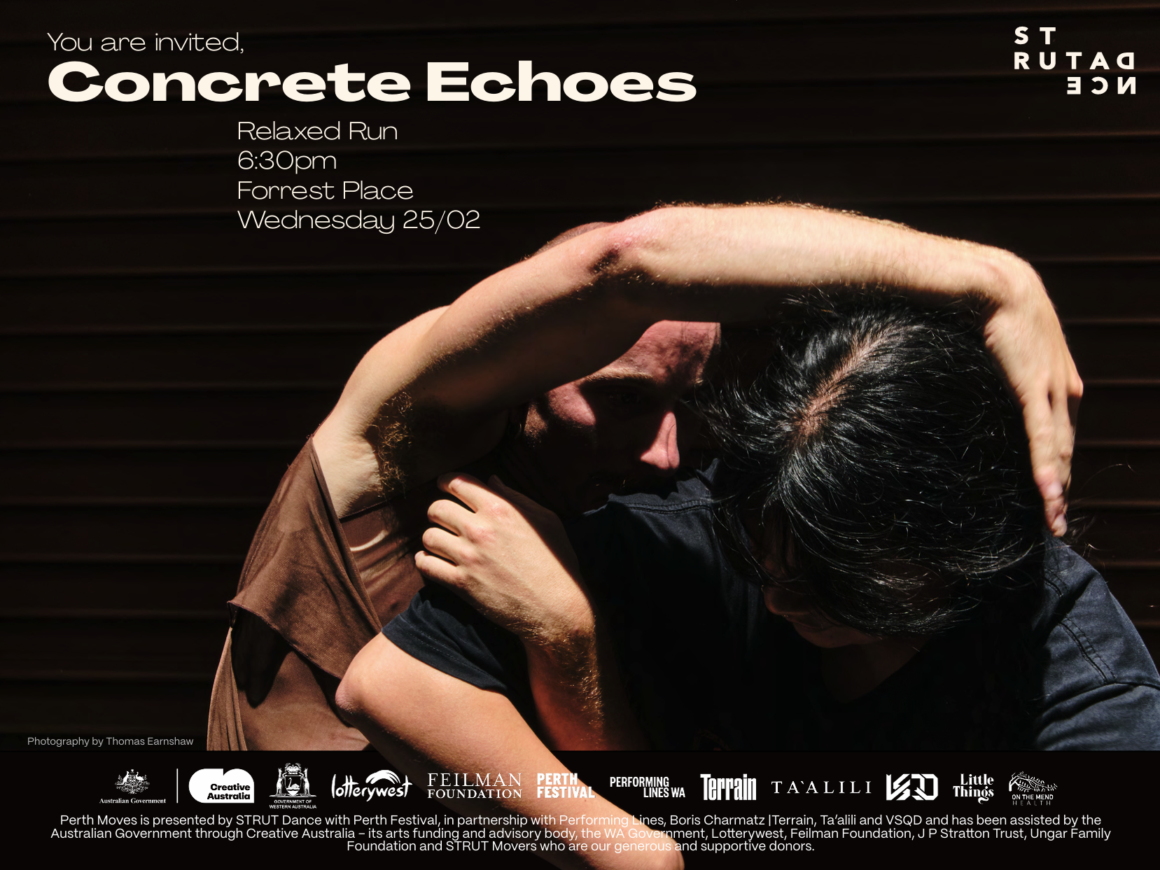 e-invite for the opening show