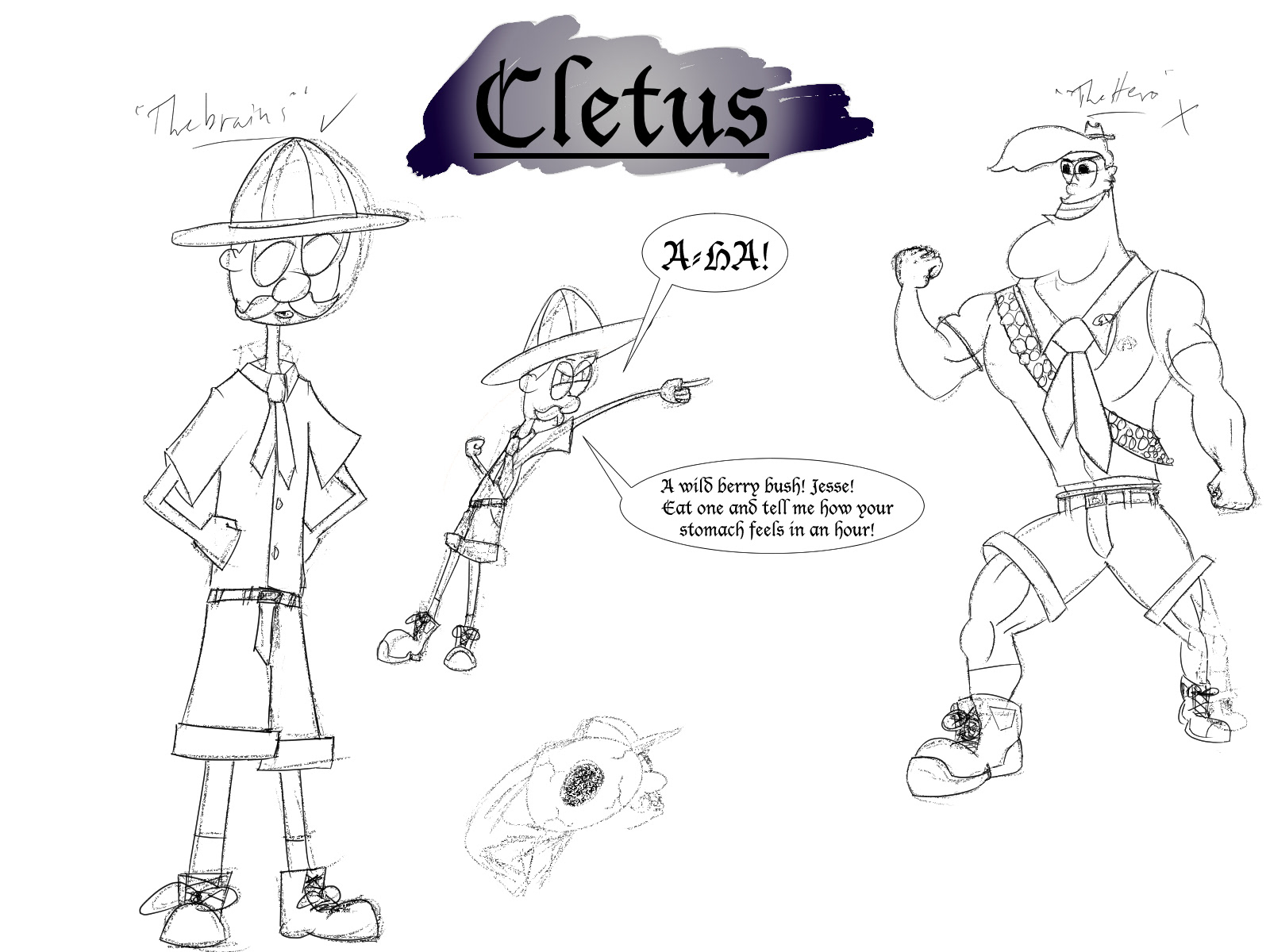 An adventurer, the youth and spirit of Indiana Jones, and the personality of Archimedes Q. Porter.