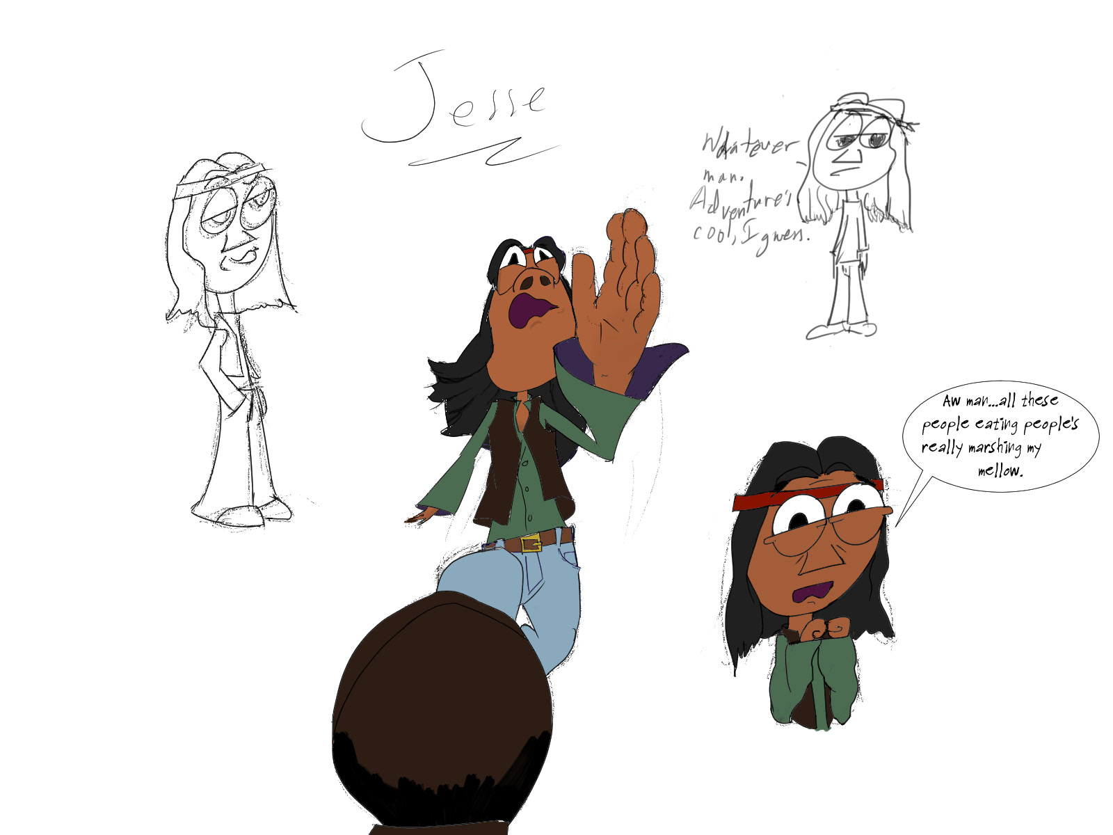 A free-spirited child of Cletus and Hera. Friend to Betty, and Charles when he isn't being a stiff. Possesses a knack for empathy.