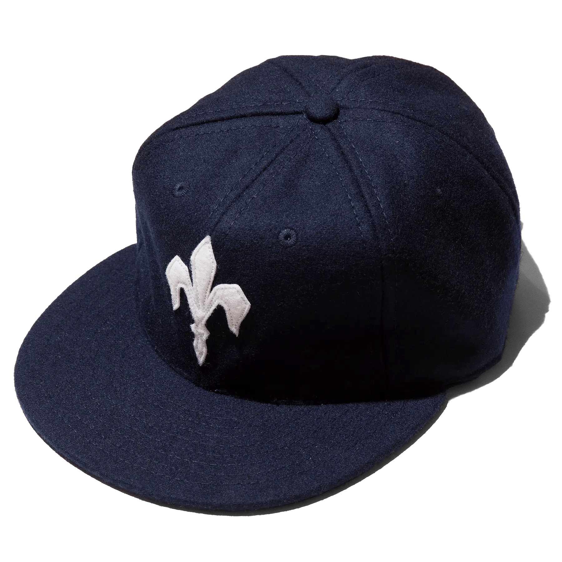 Custom - Navy Wool w/felt