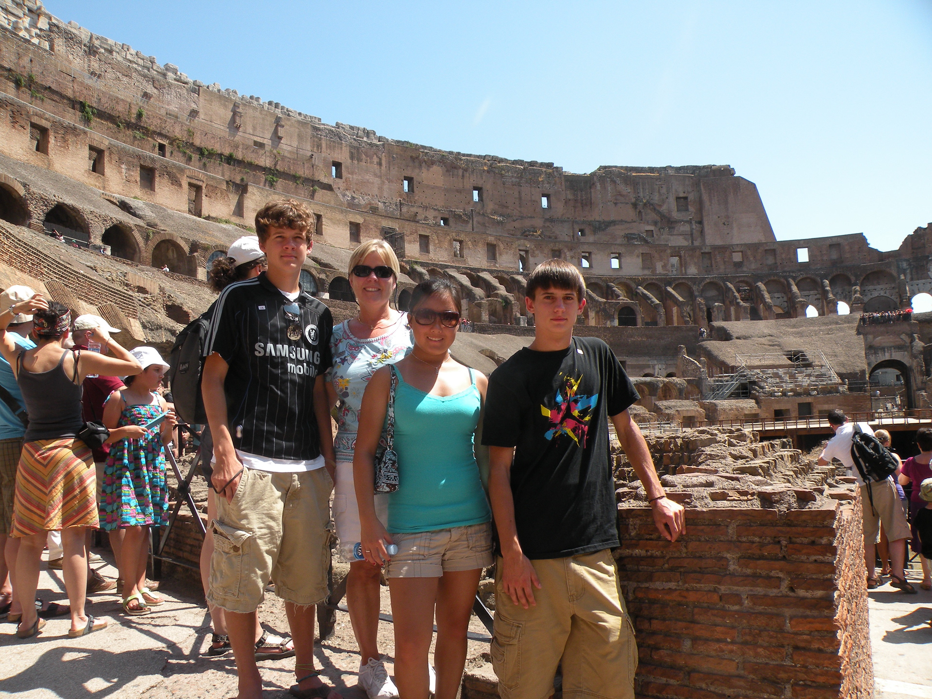 My family minus my dad who was taking the picture