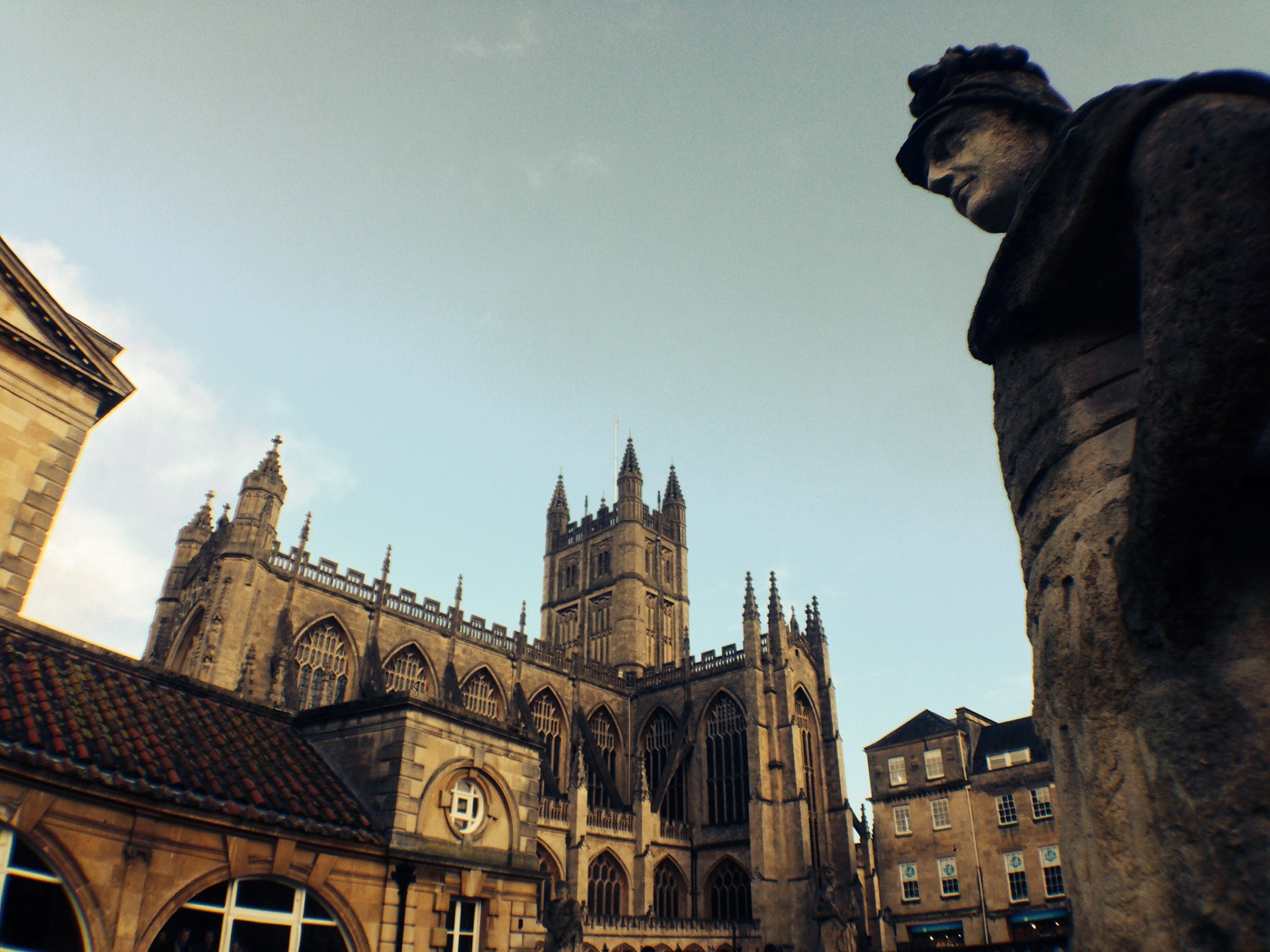Ancient Roman baths in Bath