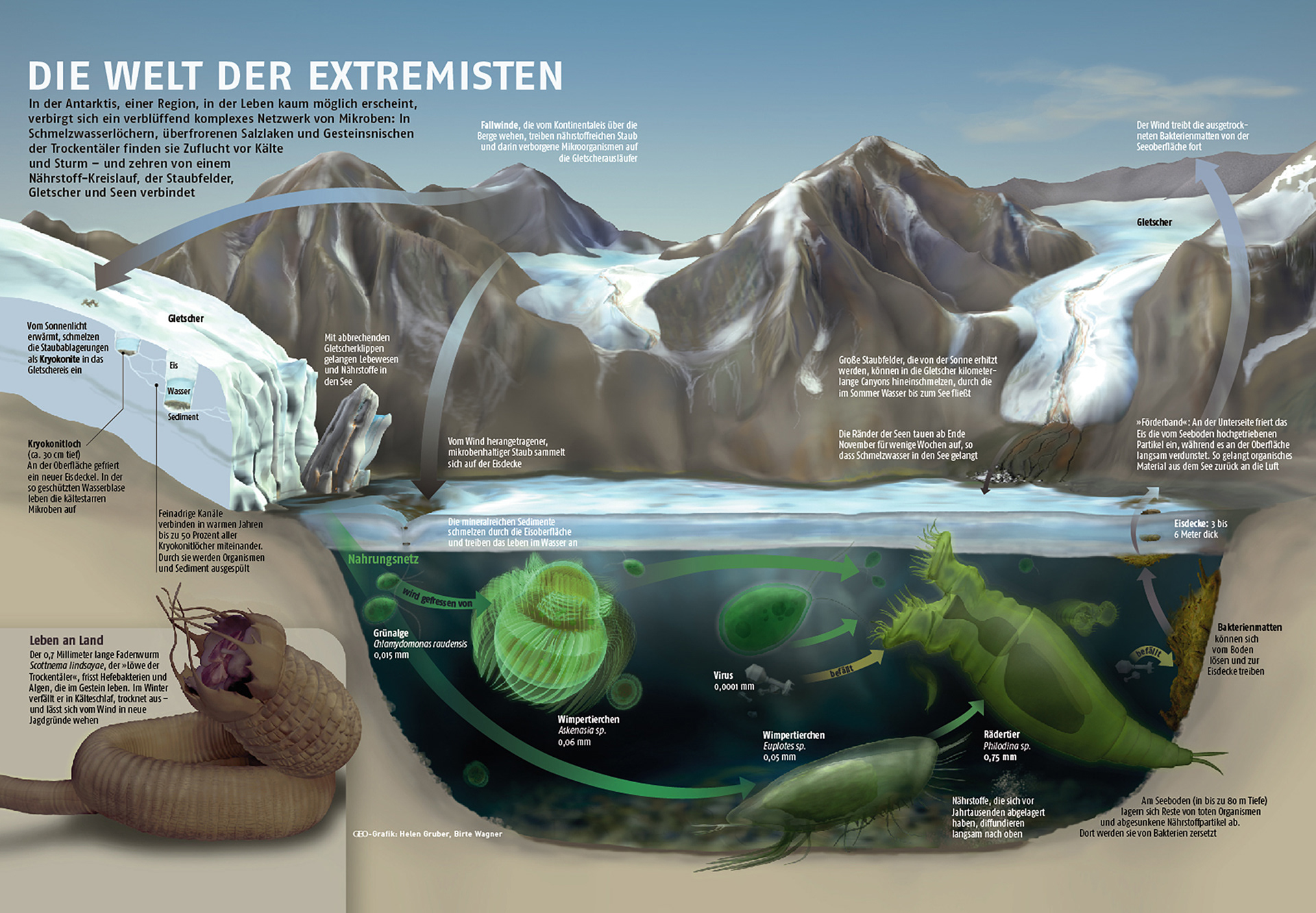 In Zusammenarbeit mit dem Illuteam für GEO 2006