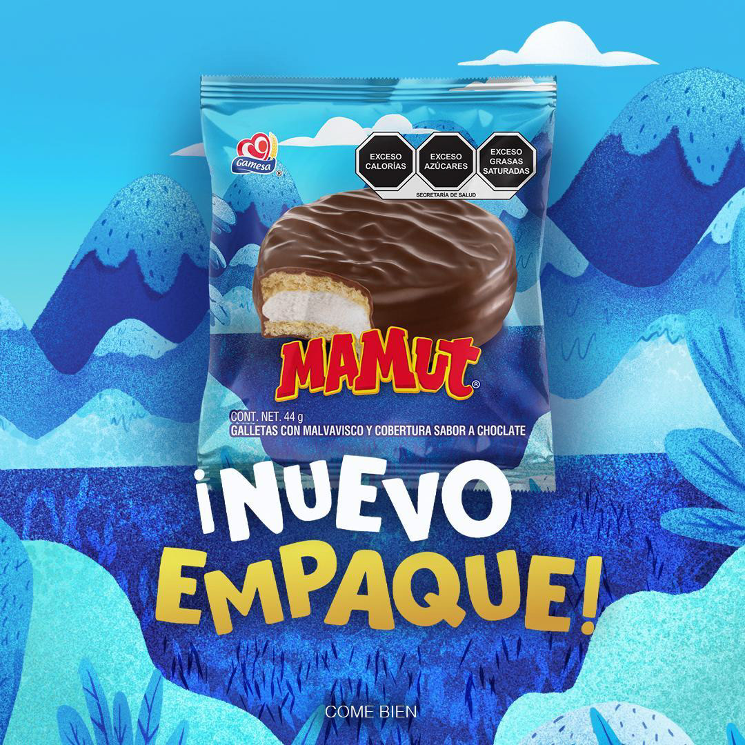 Galletas Gamesa Mamut chocolate 44 g