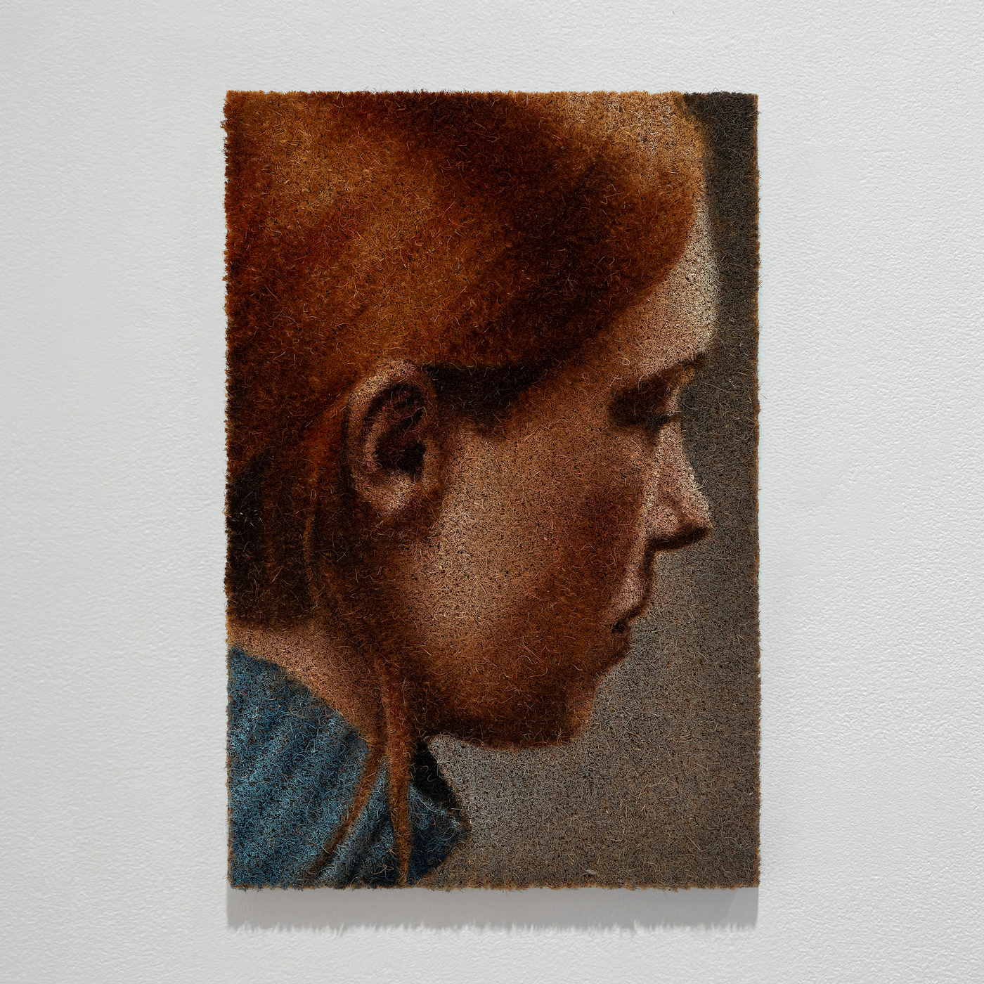 Watch, 2024. Oil on coir, 40 x 60cm. Sold.