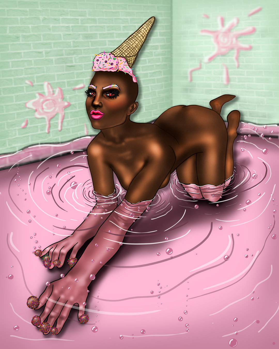 "Dreams" - Arte digital feita no Photoshop