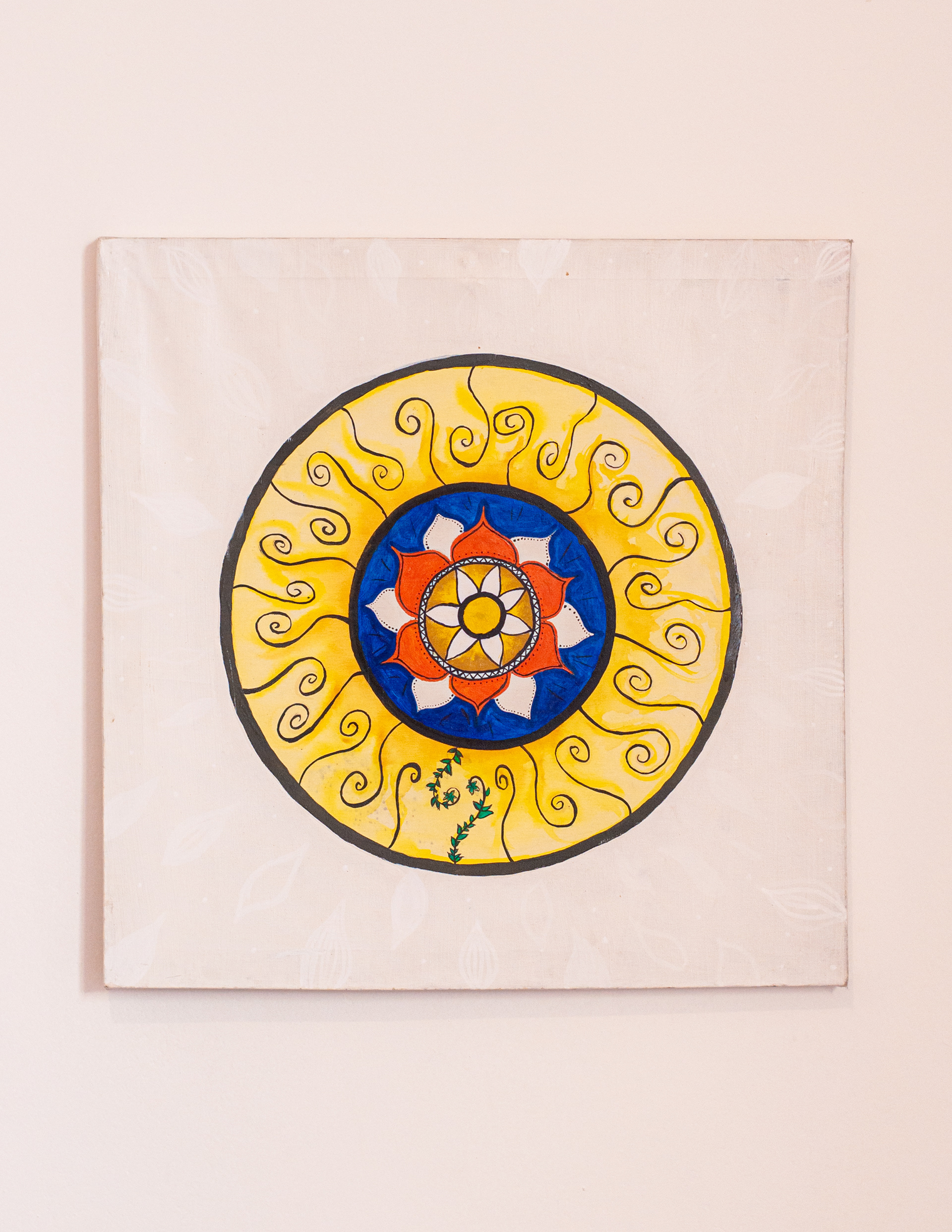 "Domingo" - Tinta acrílica sobre tela