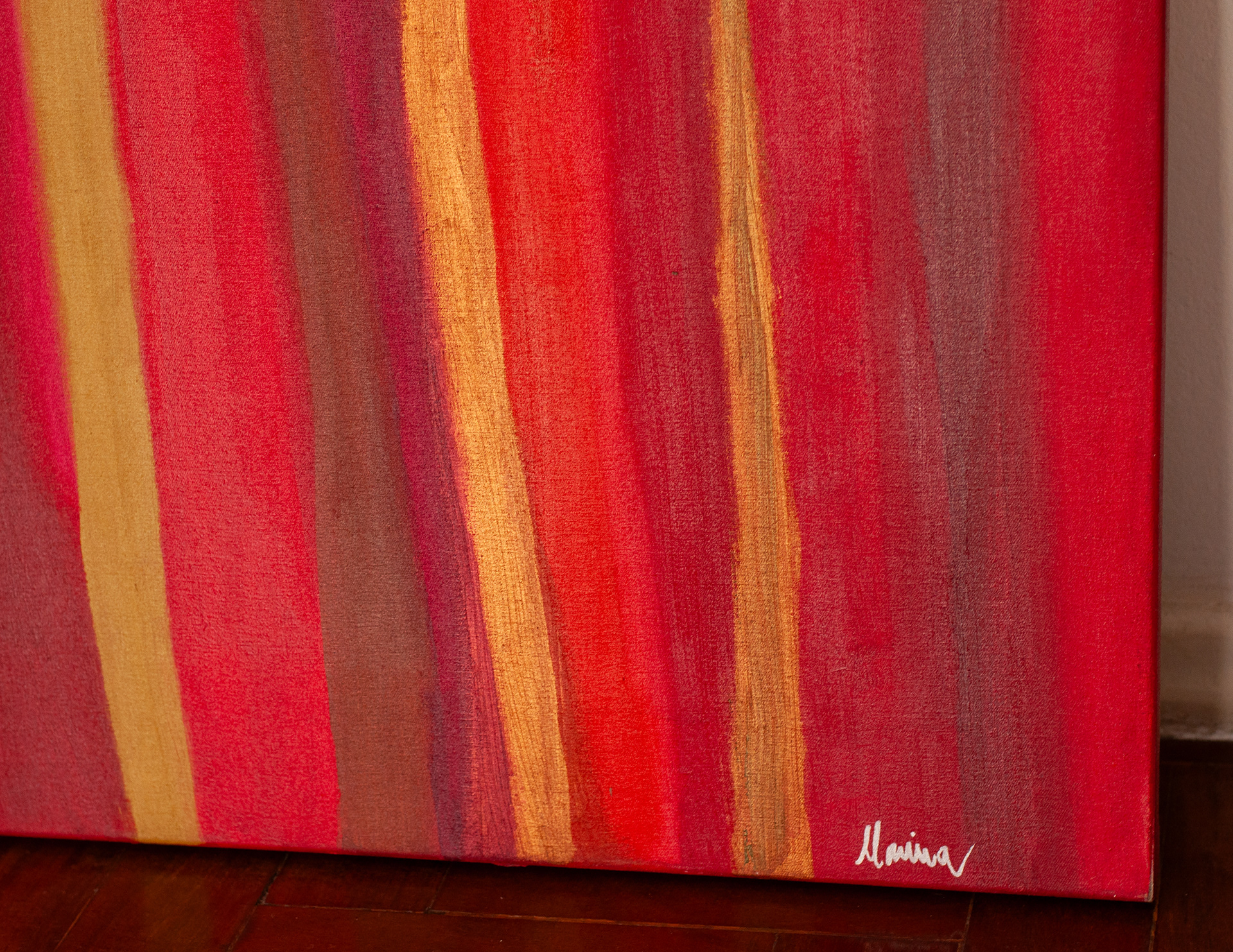 "Família" - Tinta acrílica sobre tela.