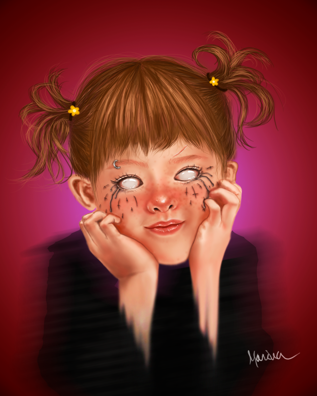 "Pepa" - Arte digital feita no Photoshop