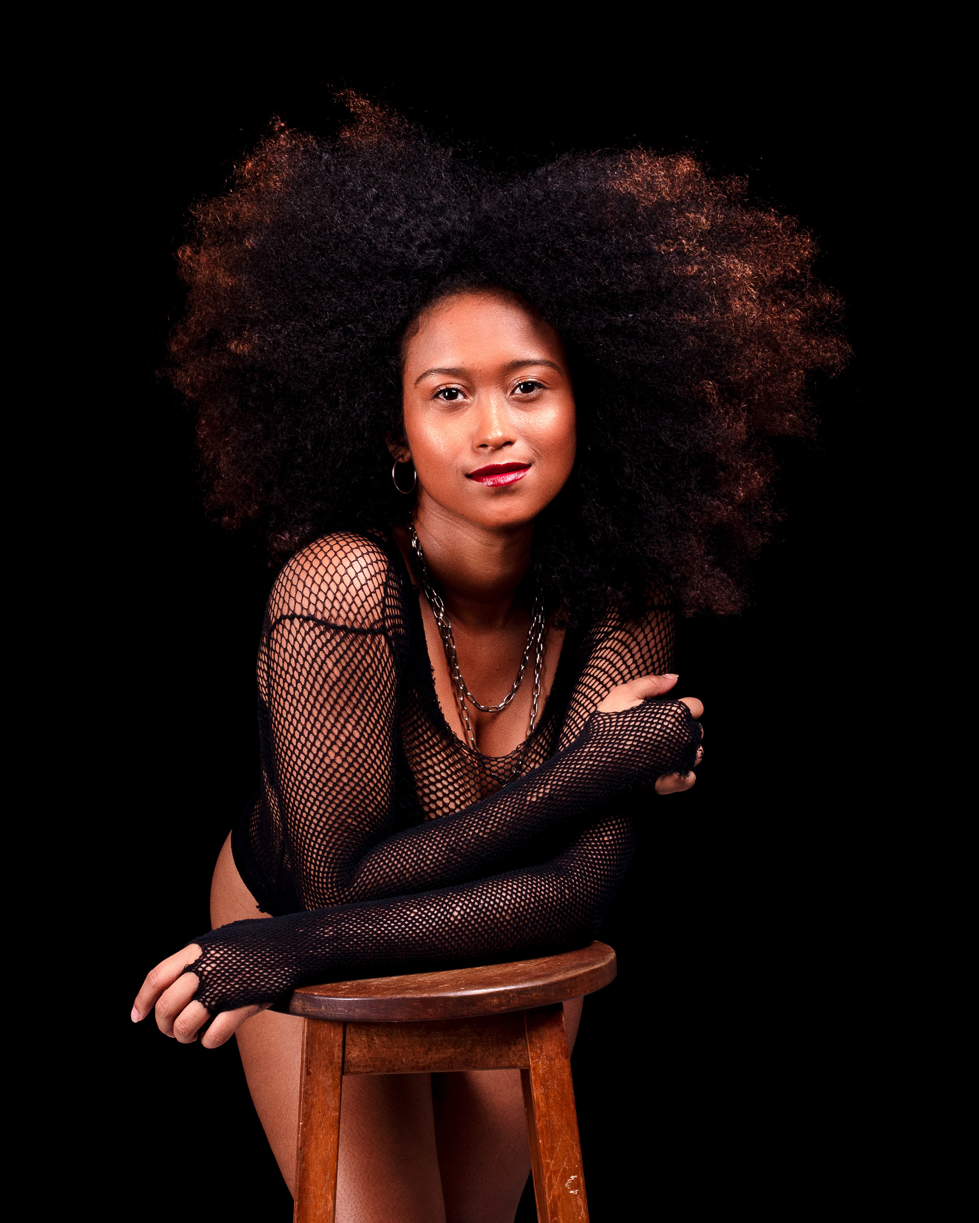 Pérola - Ensaio em estúdio