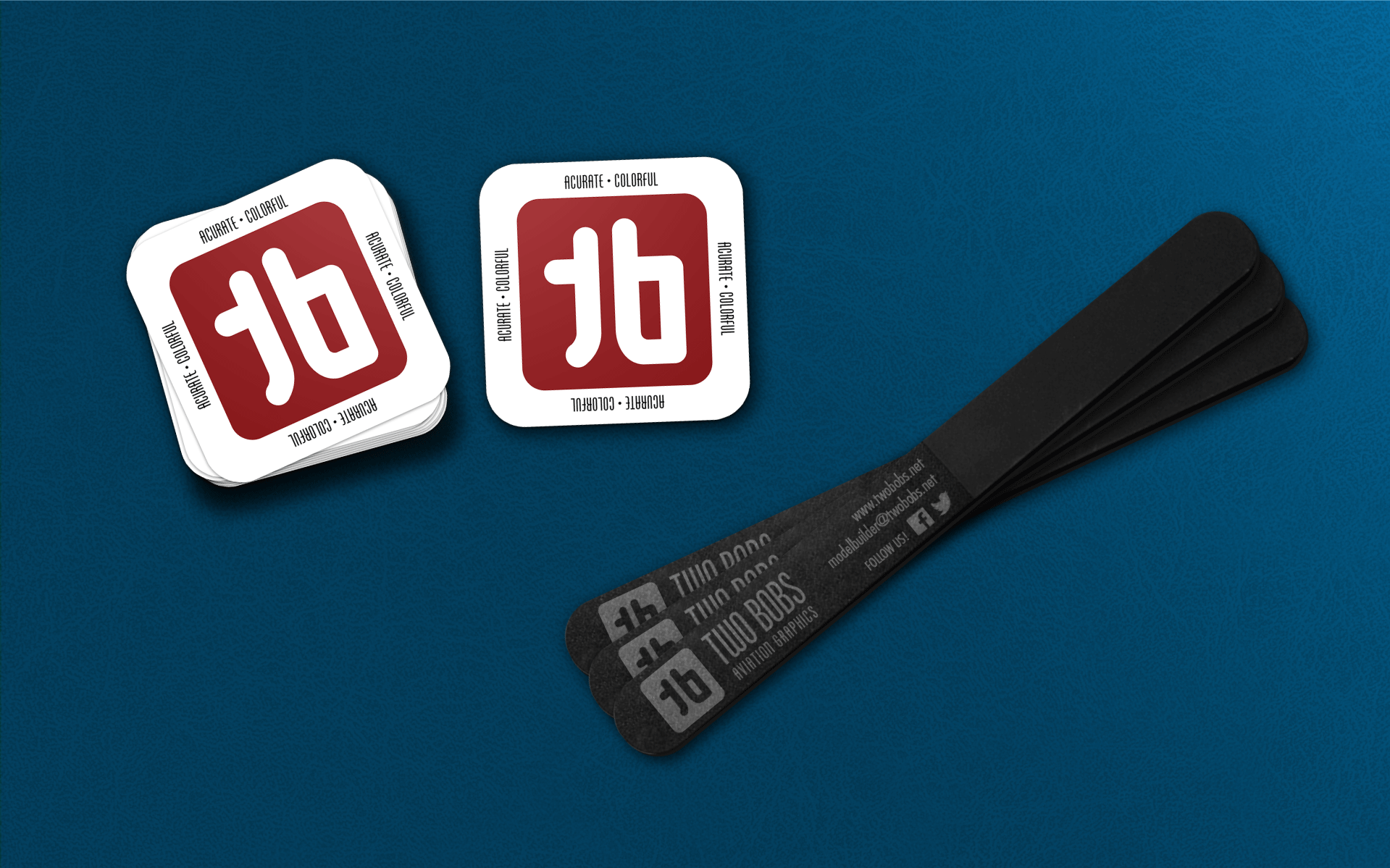 Promotional Products - Stickers, Sanding Sticks