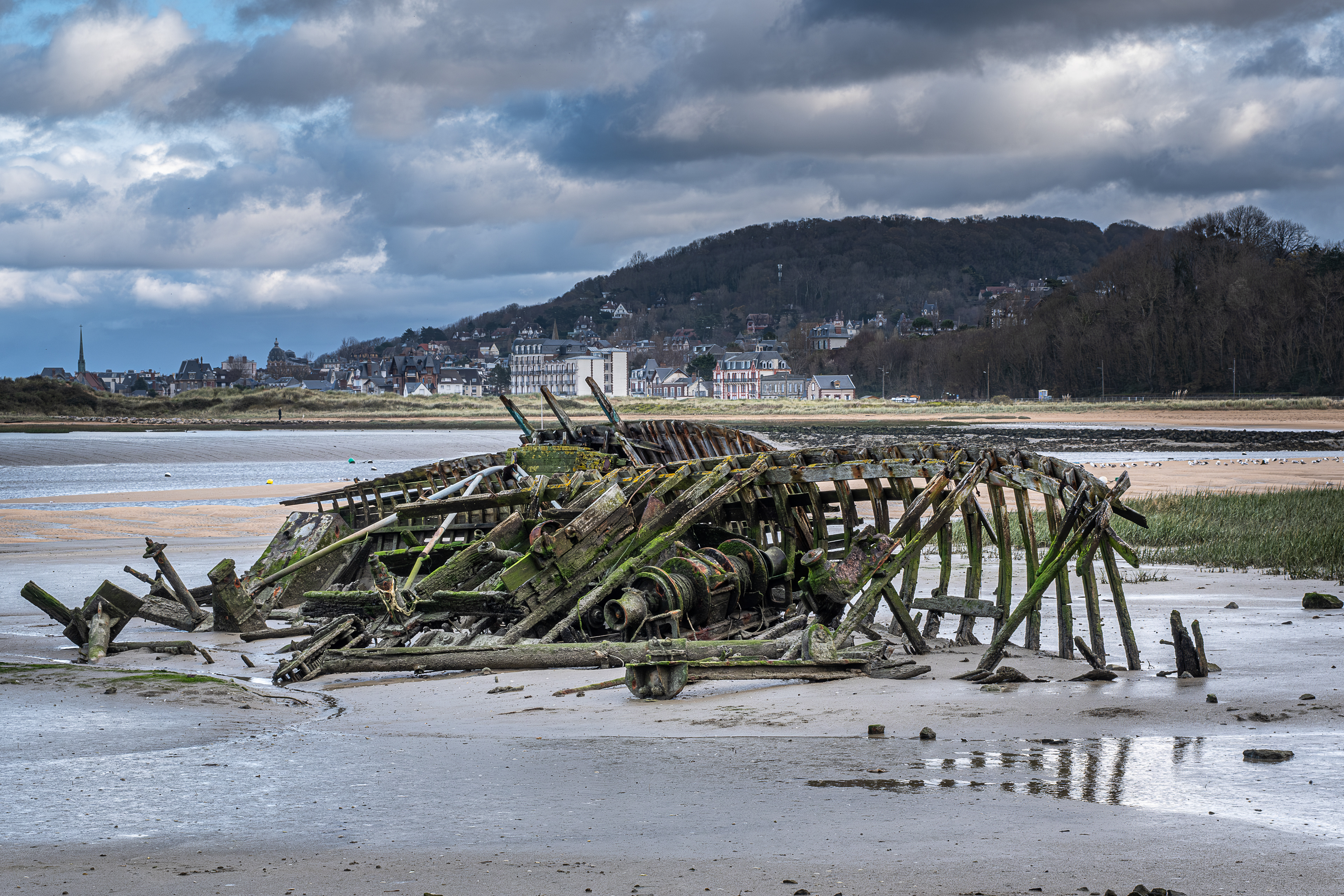 18 - Epave estuaire de la Dives