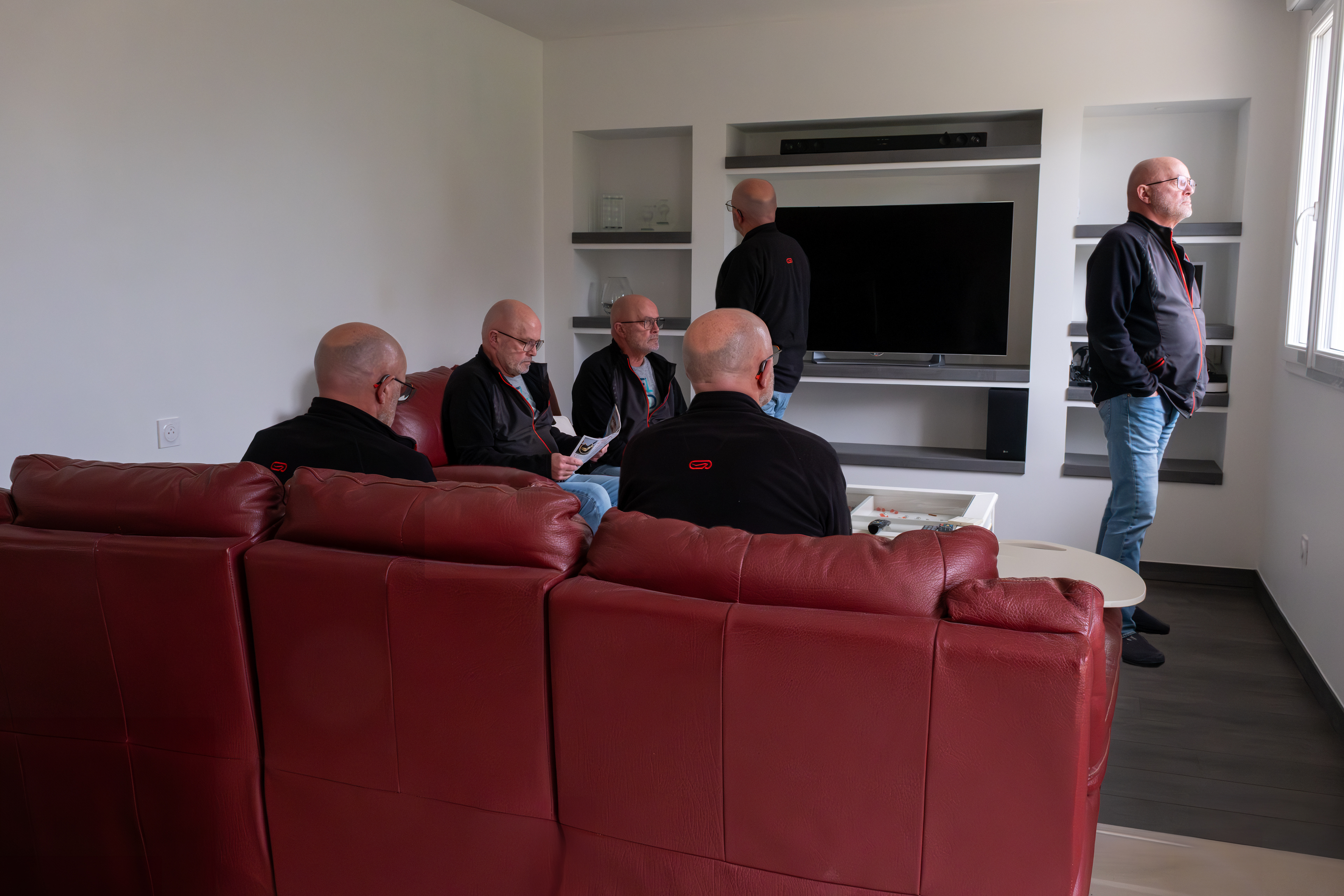 La salle d'attente est pleine