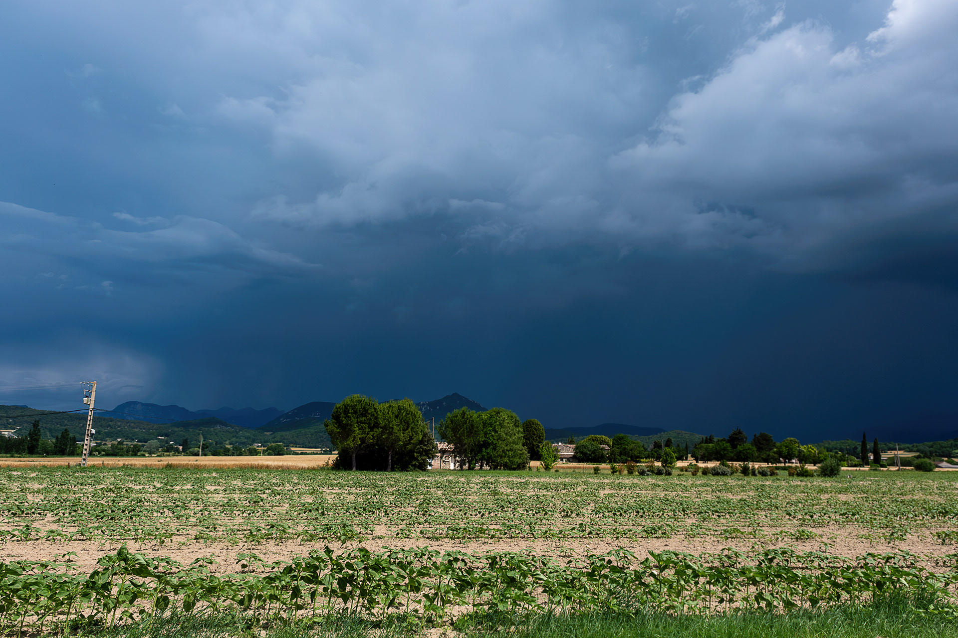 25 - Orage arrivant sur le Vaucluse