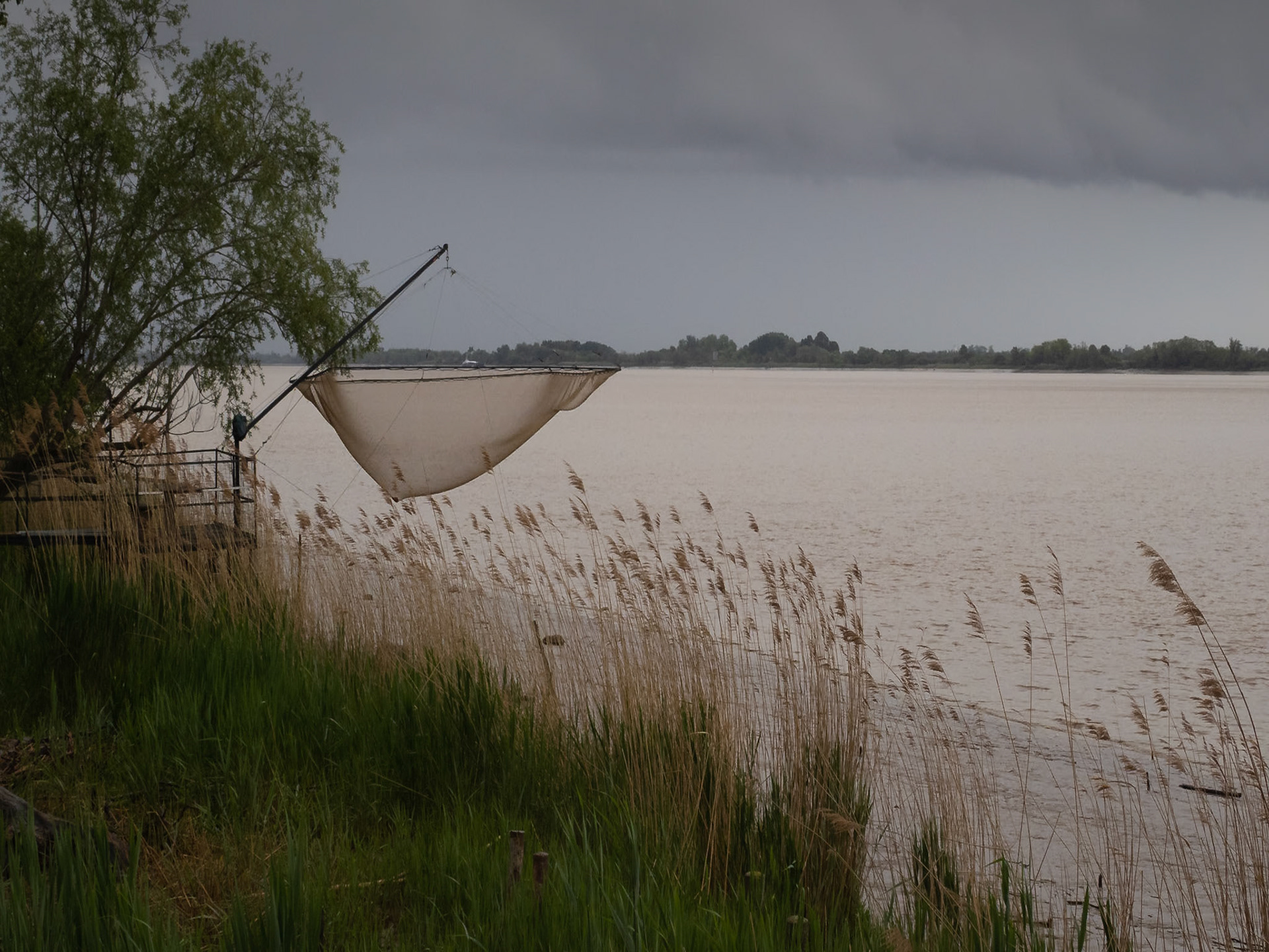 filet de pécheur sur la Gironde