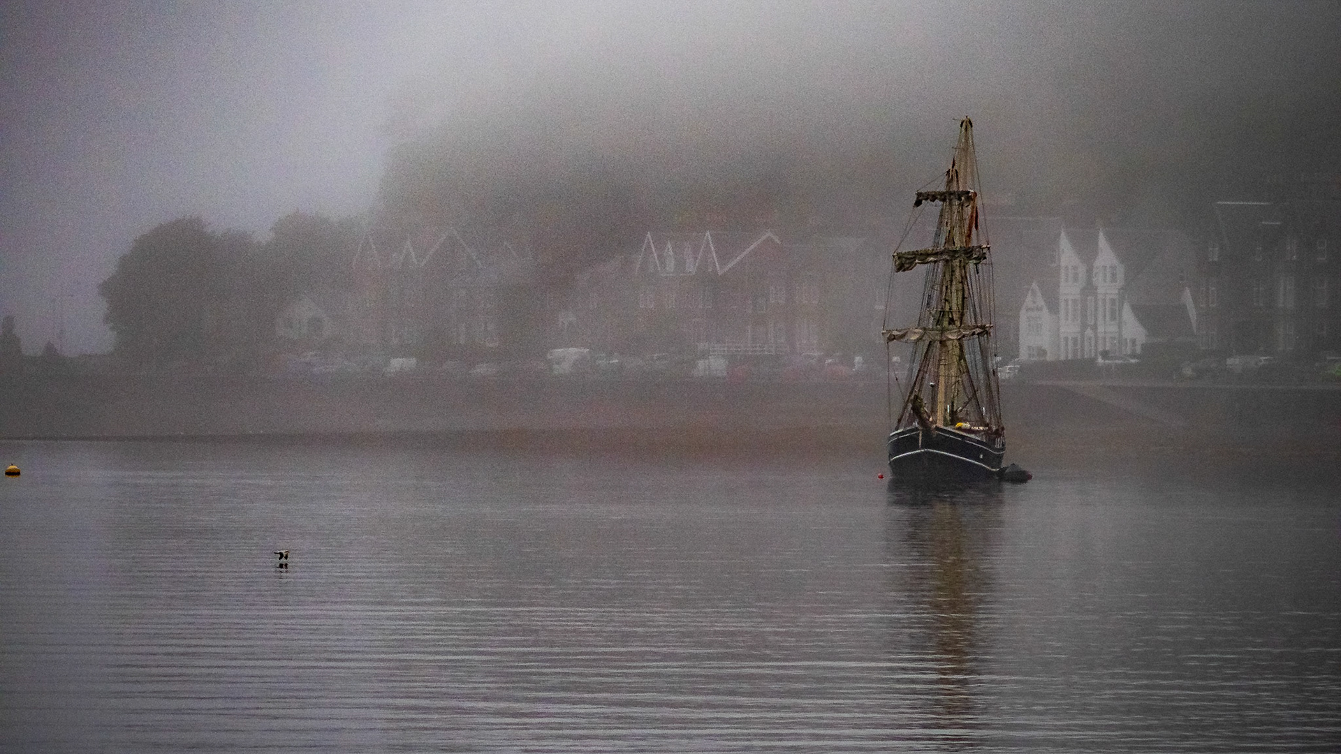 Bateau fantome en écosse