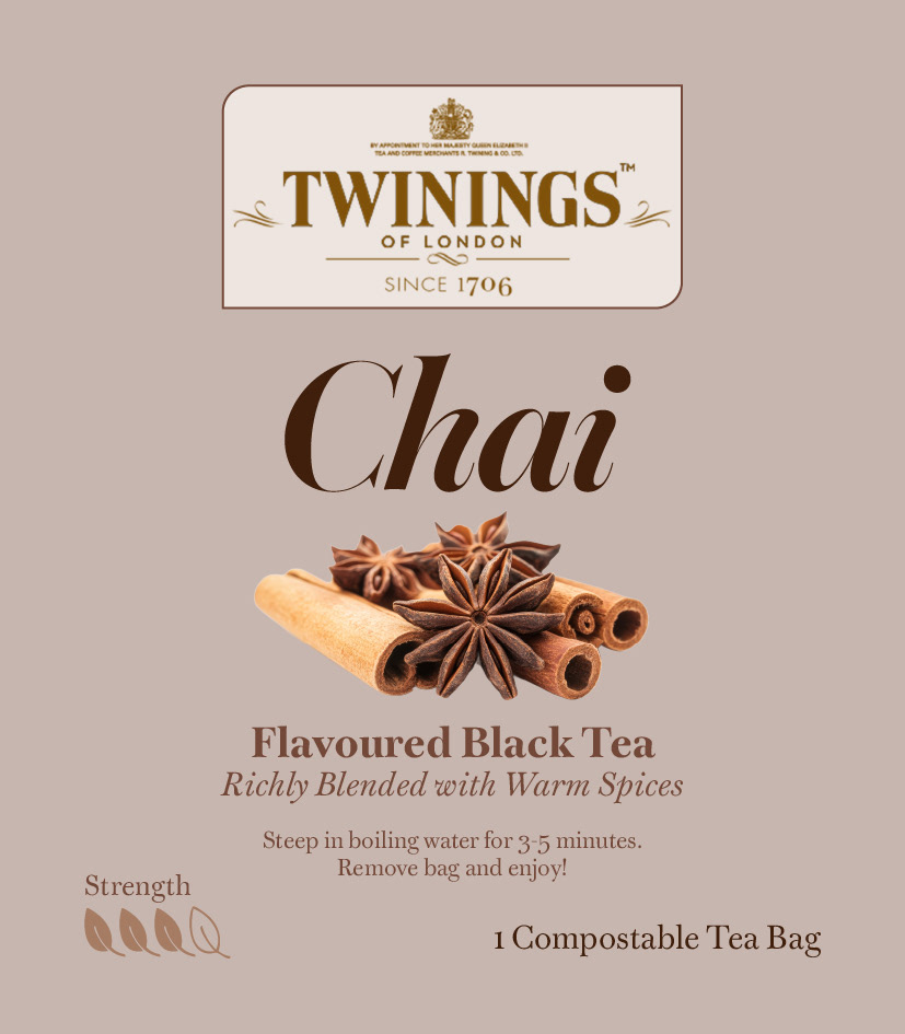 Tea Bag Envelope - Front