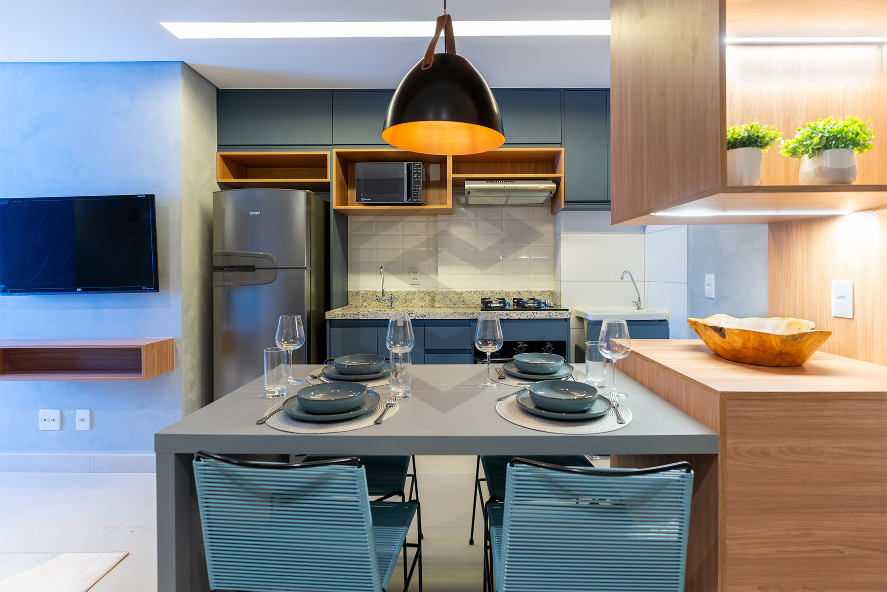 fotografia de interiores apartamento decorado