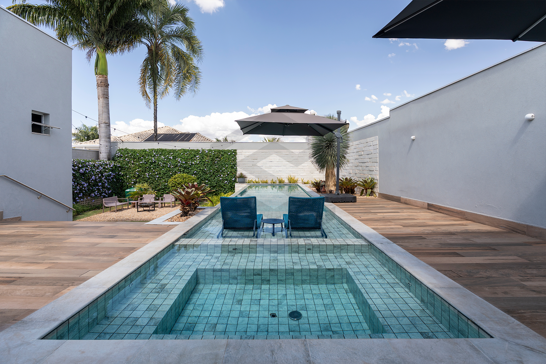 foto profissional de piscina