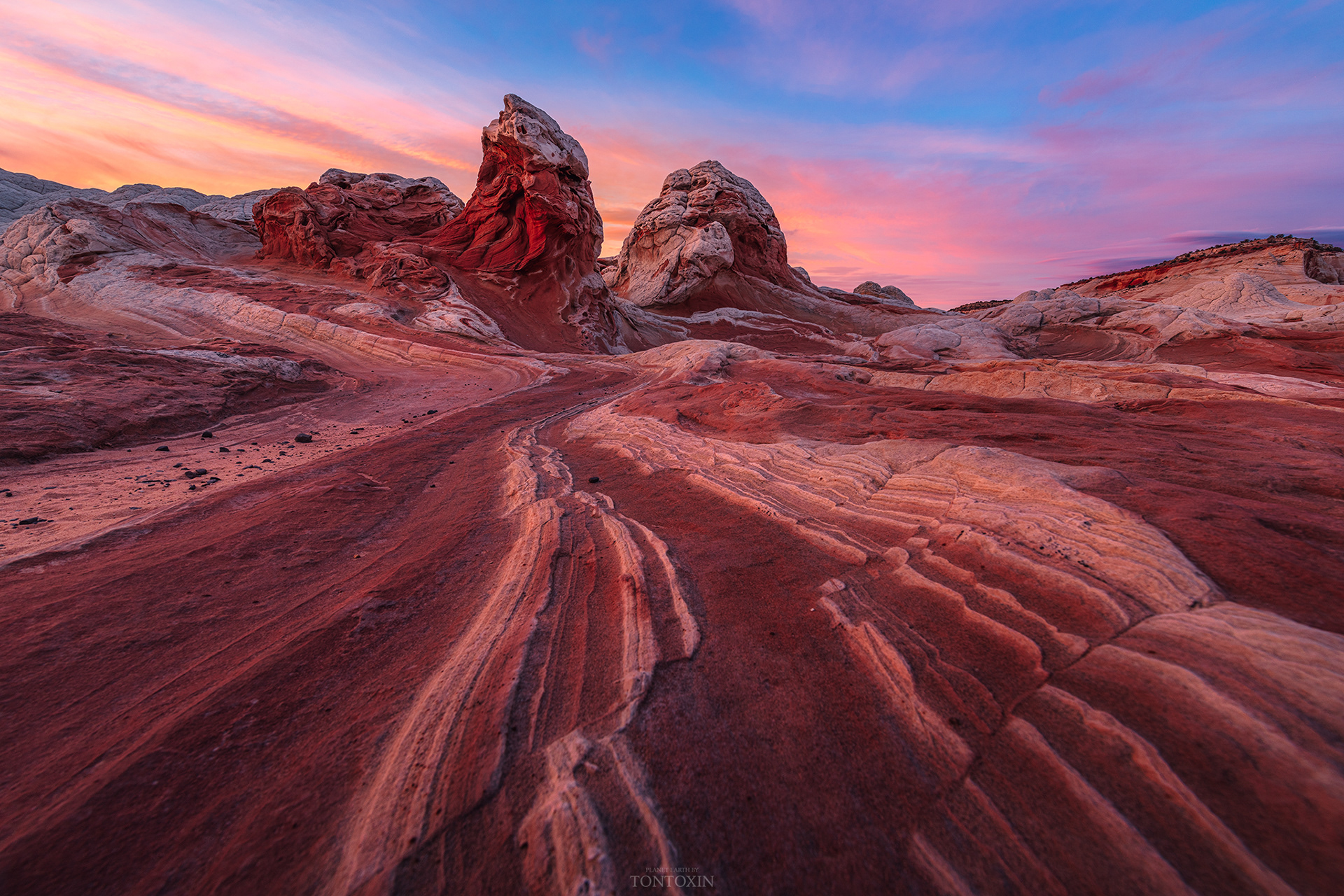 Sand's trail