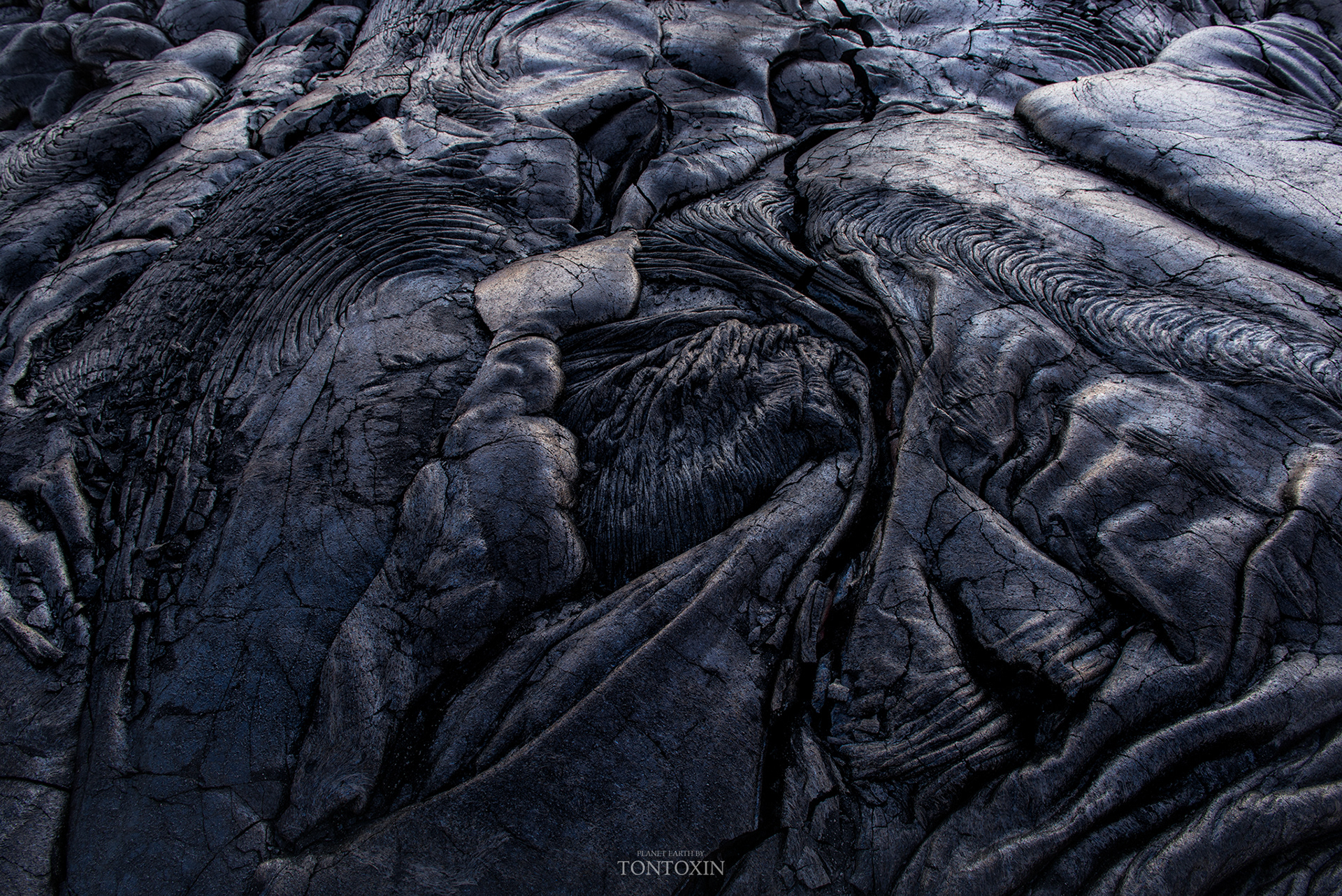 Volcanic land