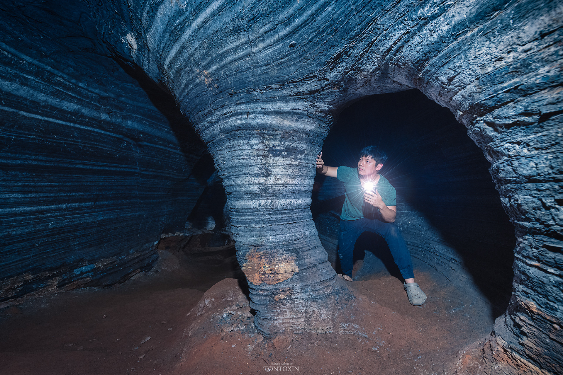 Blue Cave wonderland