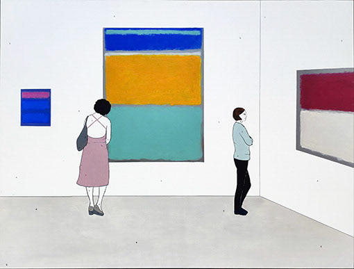 Rothko II, 120x90cm
