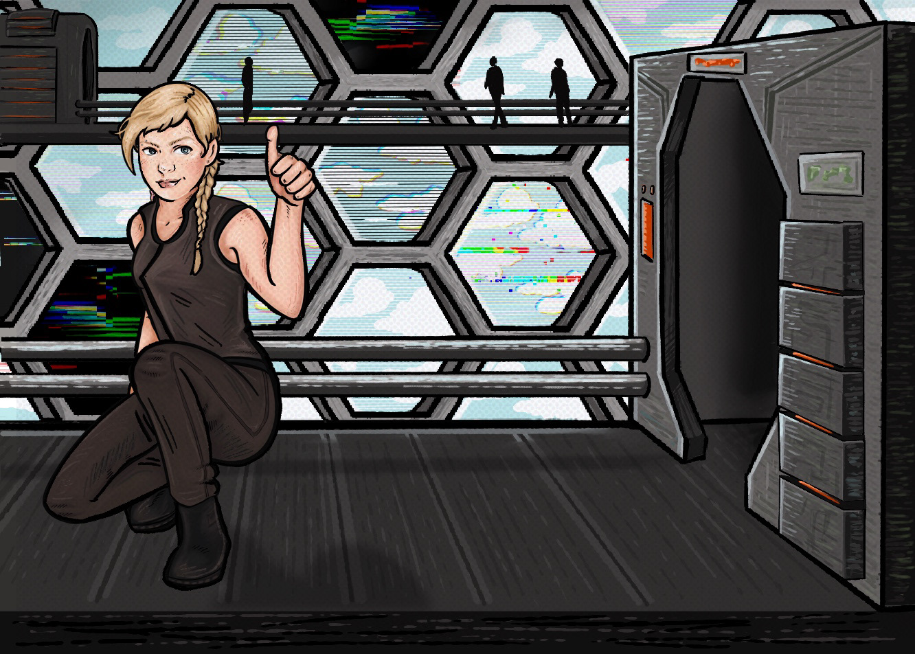 Menu Art for Solstice