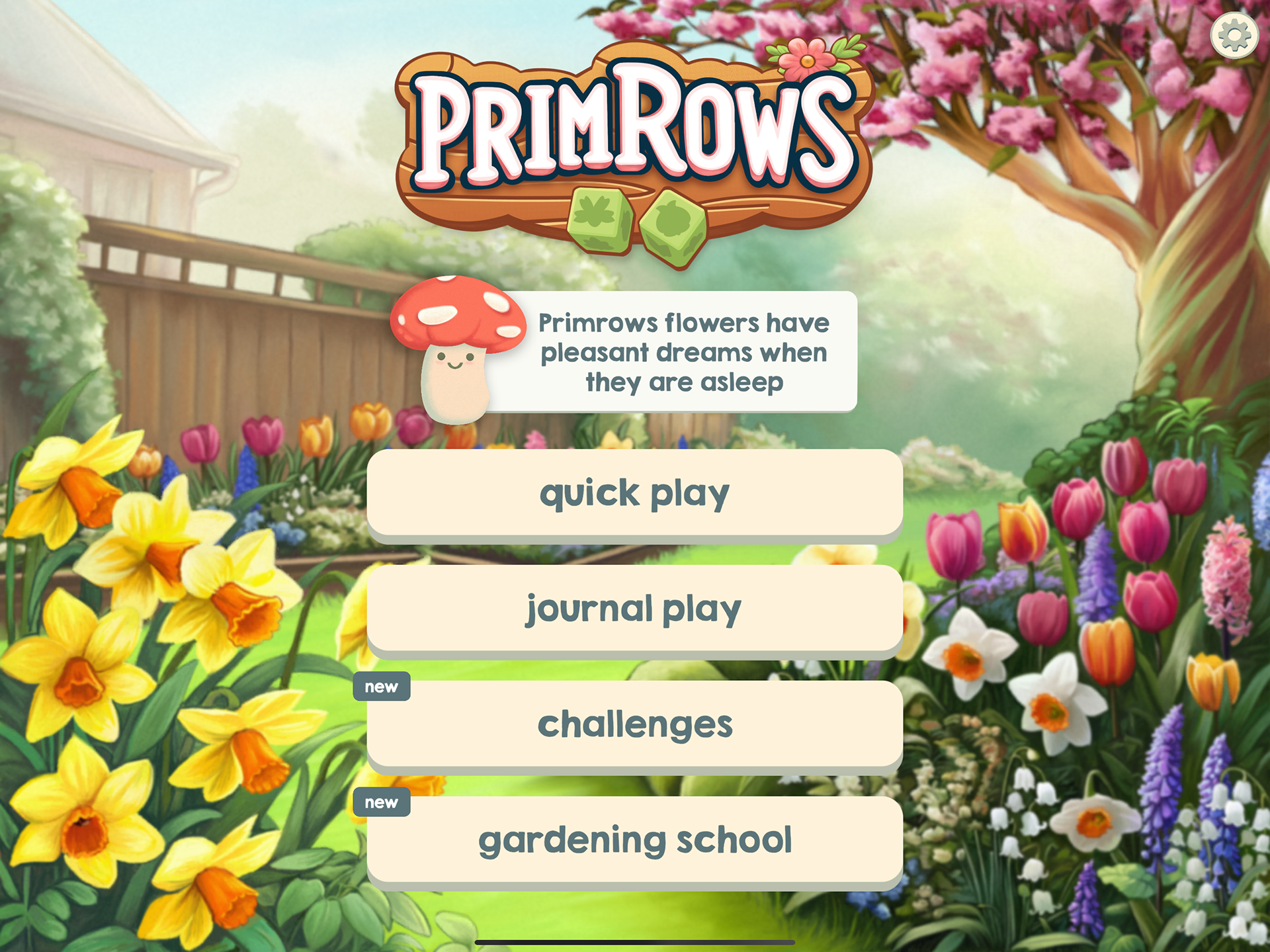 Main Menu