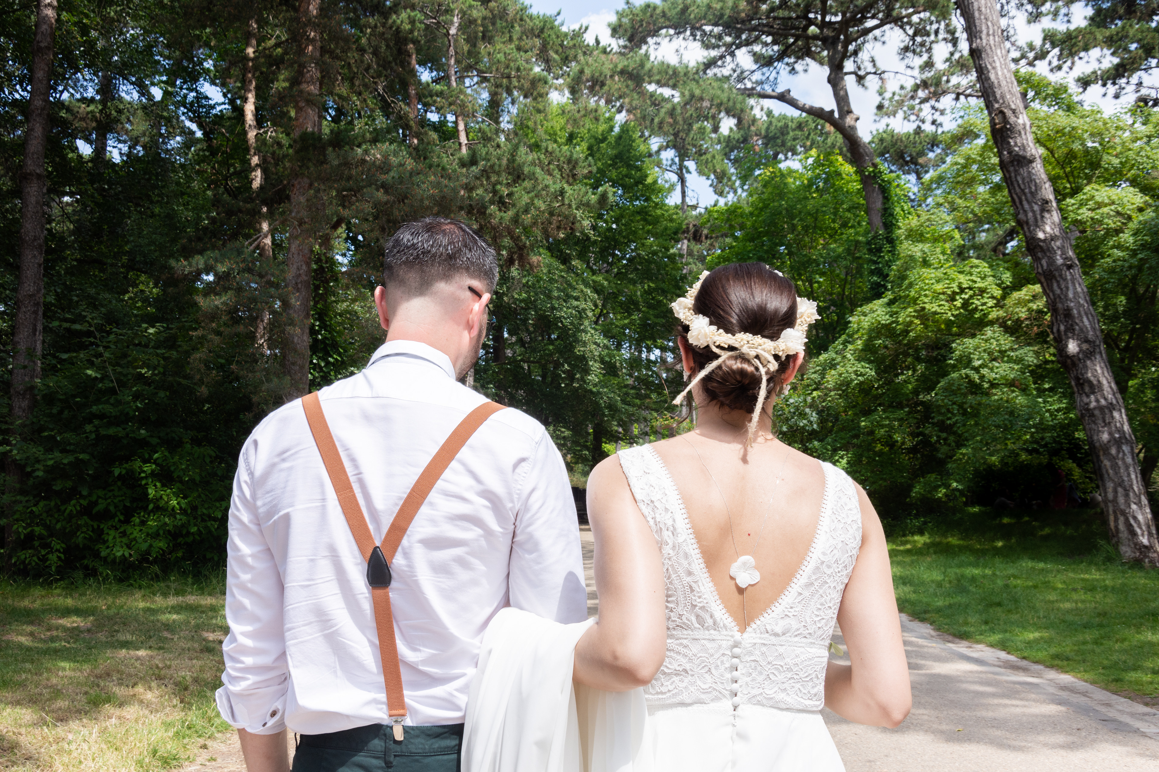 Margaux et Loïc, Parc floral de Paris ©Camille Guillerm