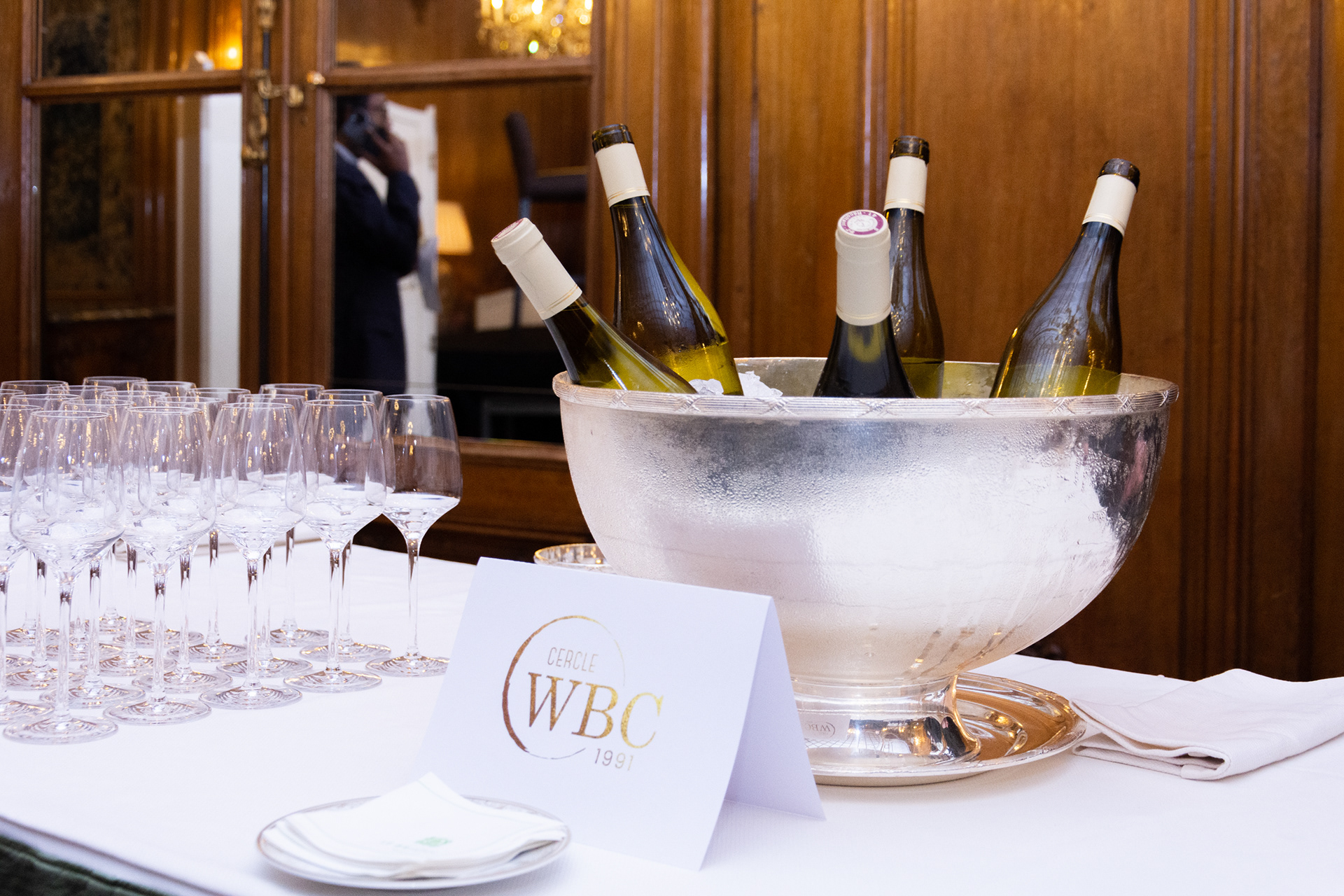 Wine&Business Club, Hôtel Bristol, Paris ©Camille Guillerm