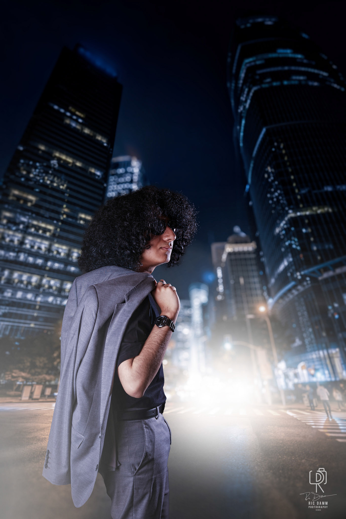 The urban traffic in shanghai,china